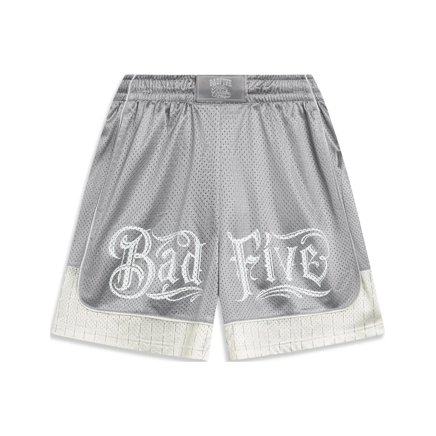 LiNing Basketball Shorts Men's Shark Gray Antarctic Gray All Over Print
