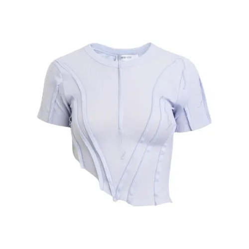 SAMI MIRO VINTAGE Синие Женские Рубашки T