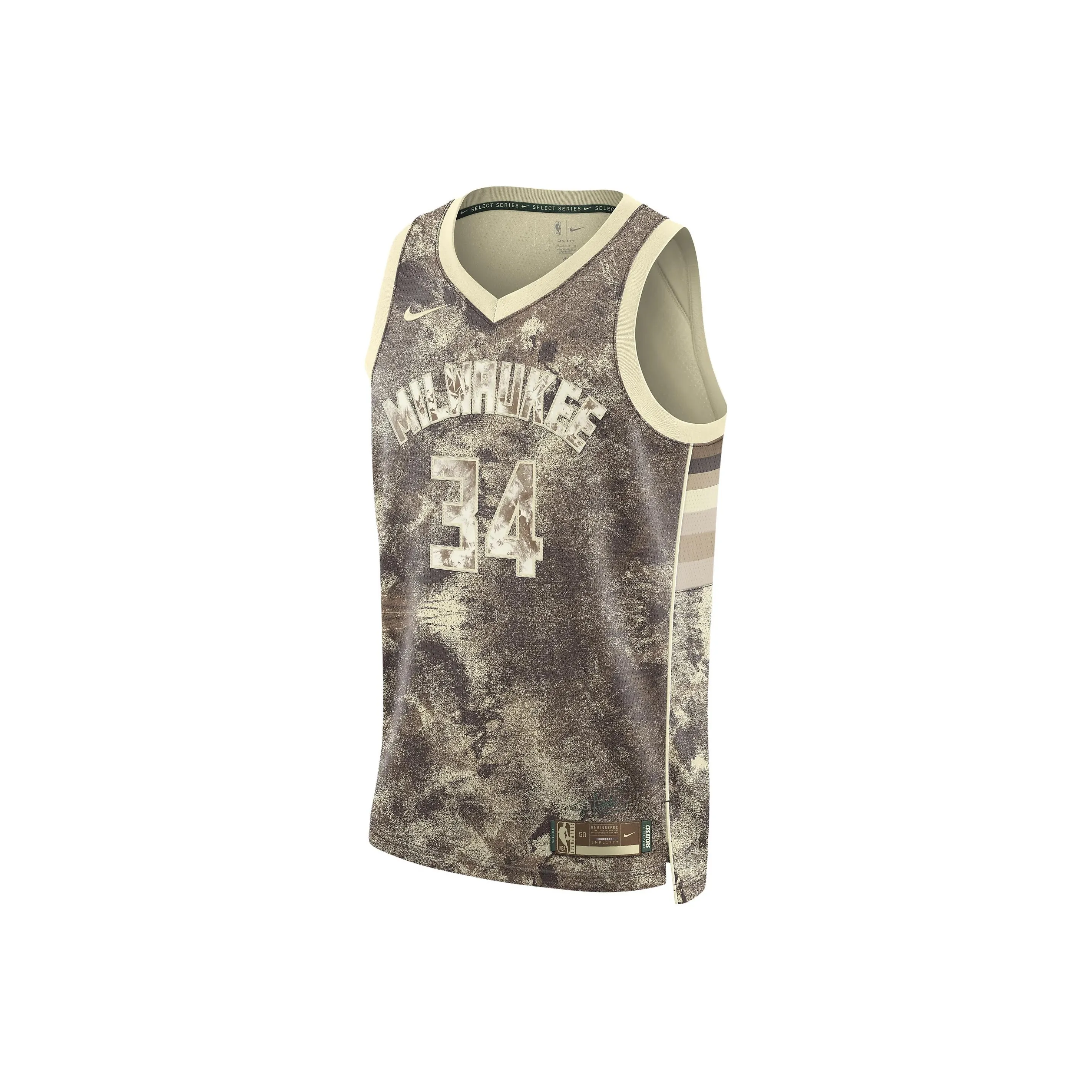 Nike Giannis Antetokounmpo Milwaukee Bucks 2022/23 Select Series Men's Nike Dri FIT Nba Swingman Jersey