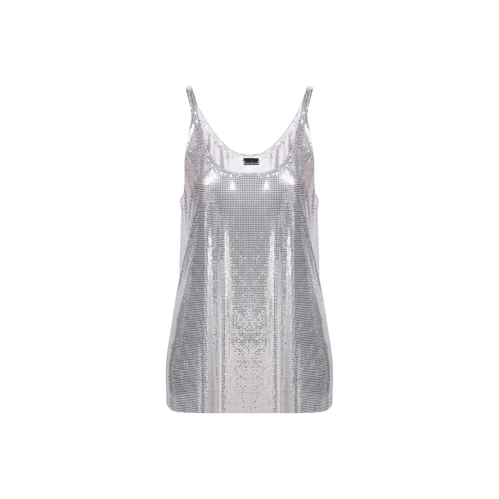 Rabanne Metallic Mesh Tank