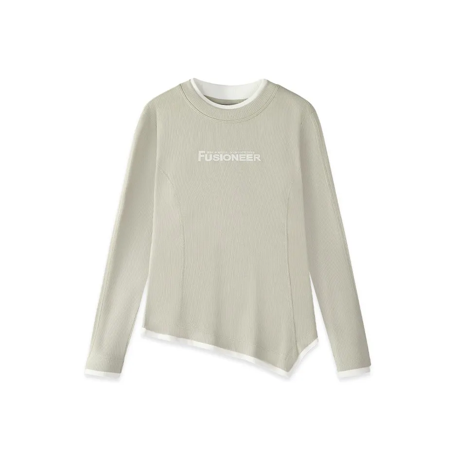 FILA FUSION T-Shirt Women's Duckling Gray