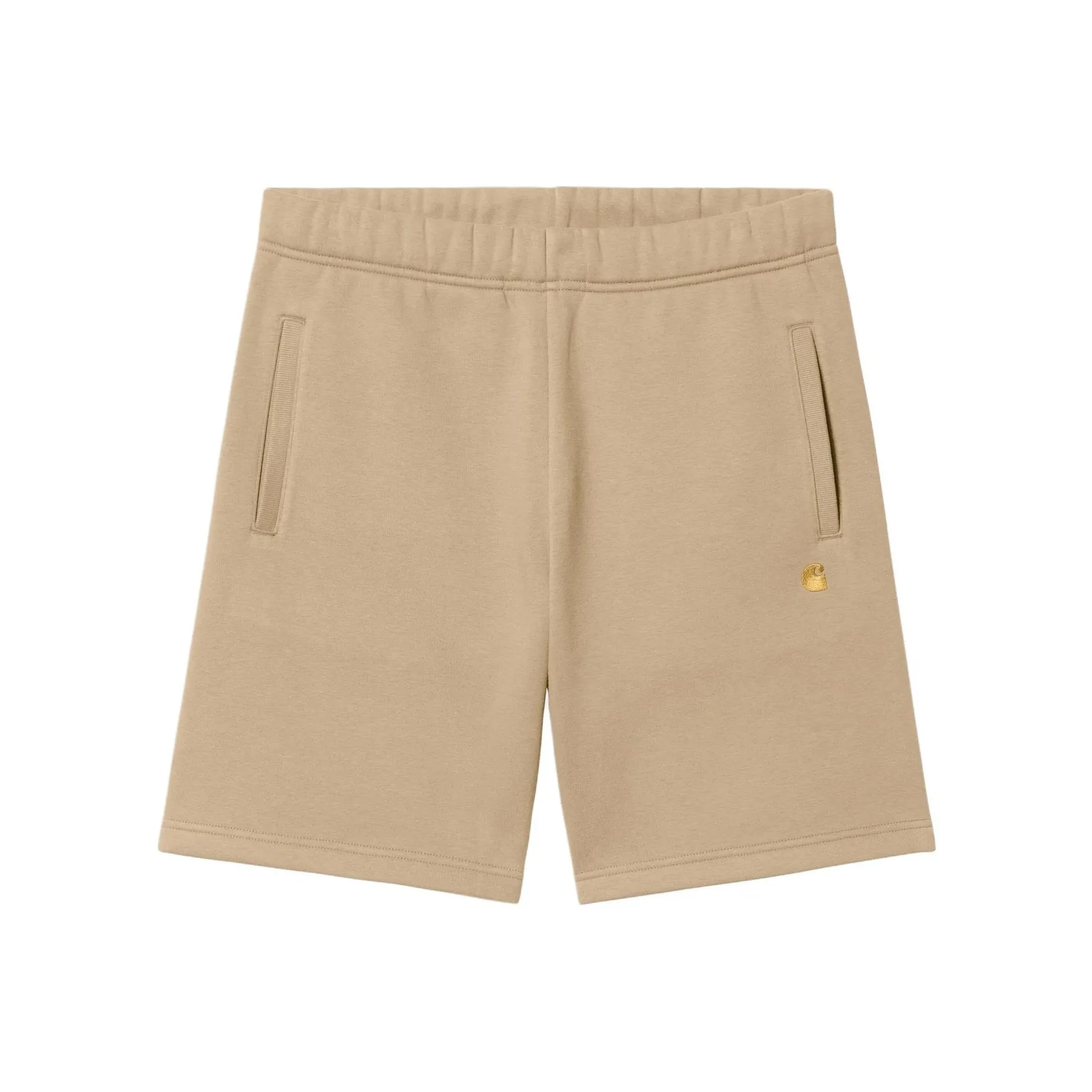 Carhartt WIP SS24 Chase Sweat Short Casual Shorts Men's Khaki