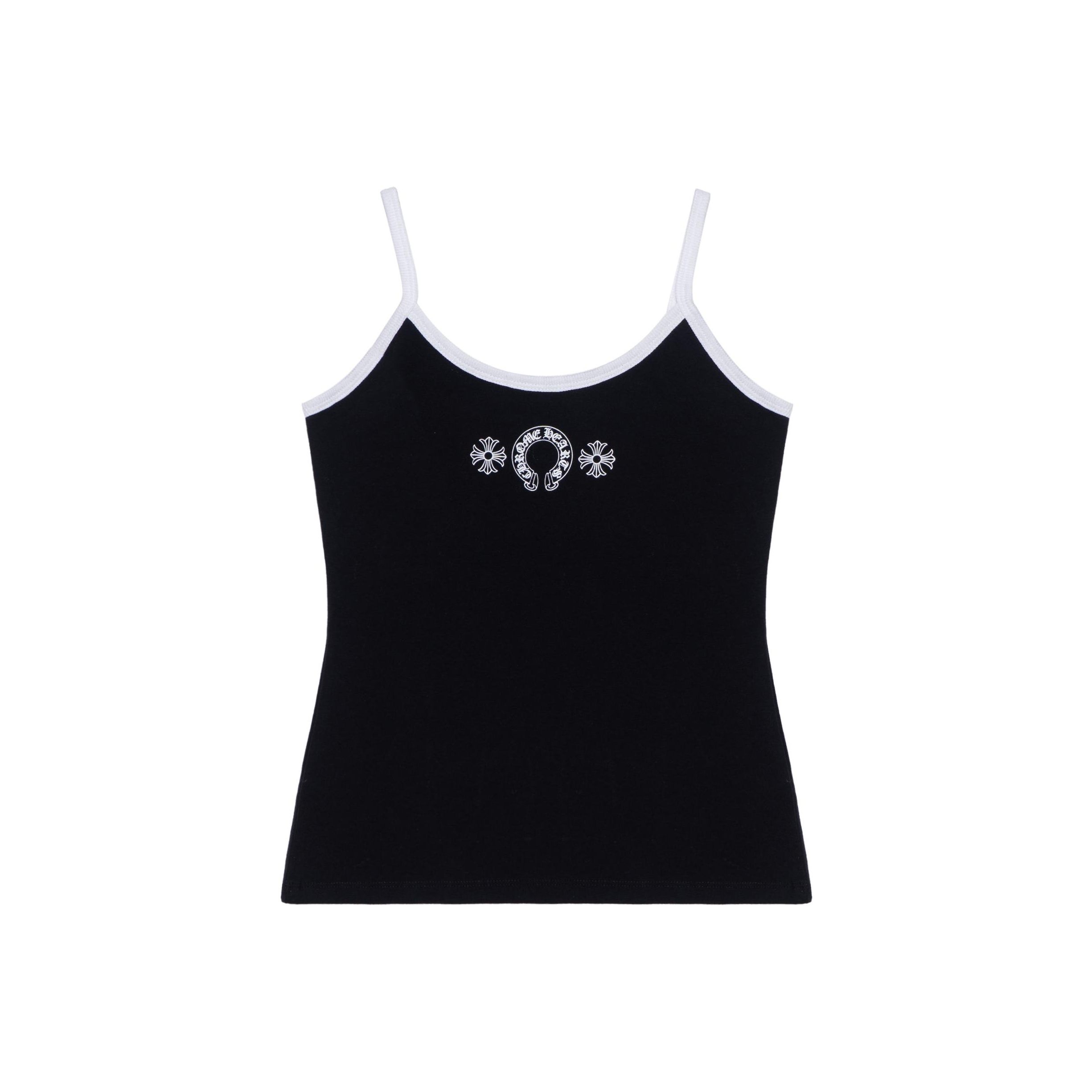 chrome hearts tank タンクトップ Chrome Hearts グリーン ホースシュー ロゴ タンクトップ - SRM