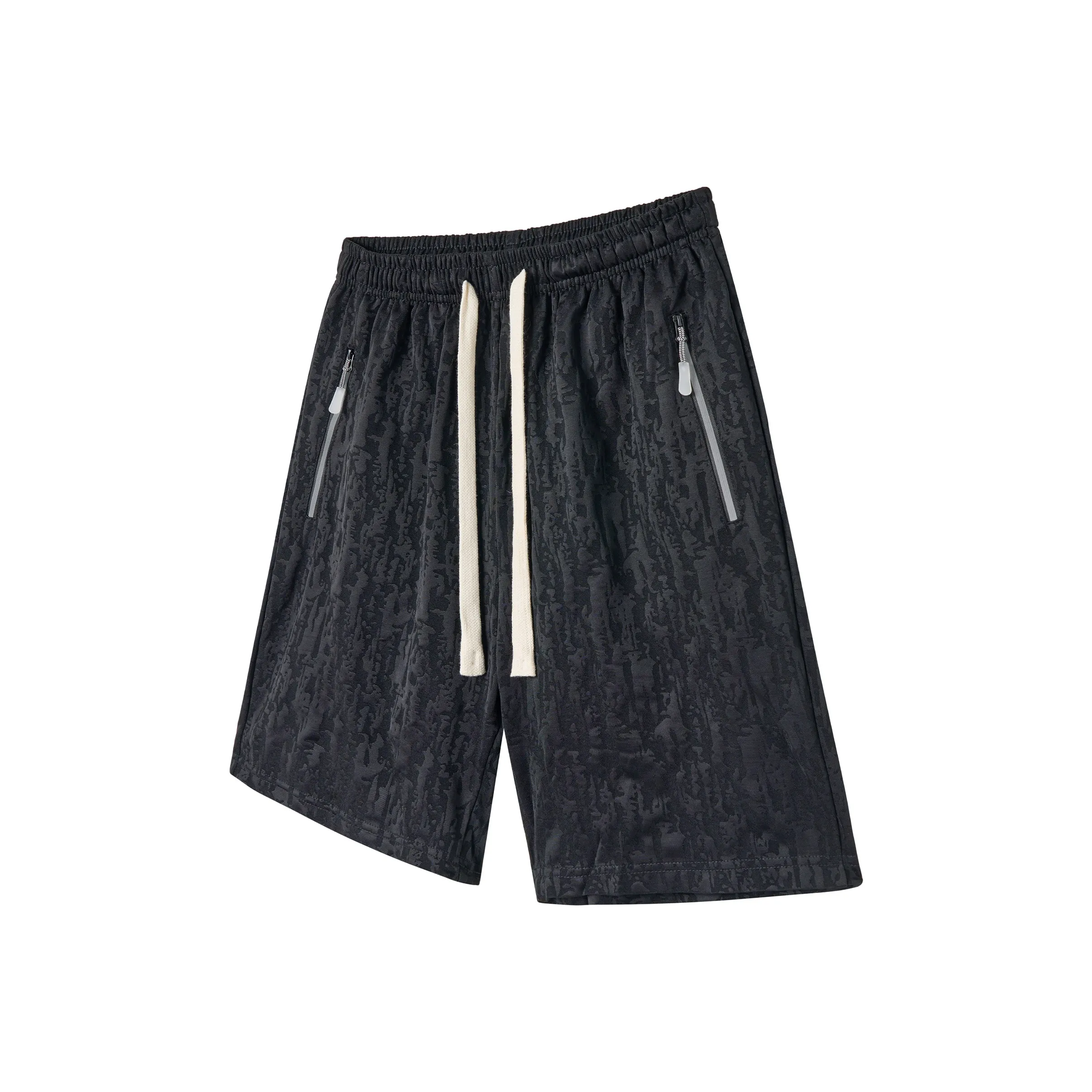 BIENKIMIIYE Black Ice Шелк Унисекс Повседневные шорты
