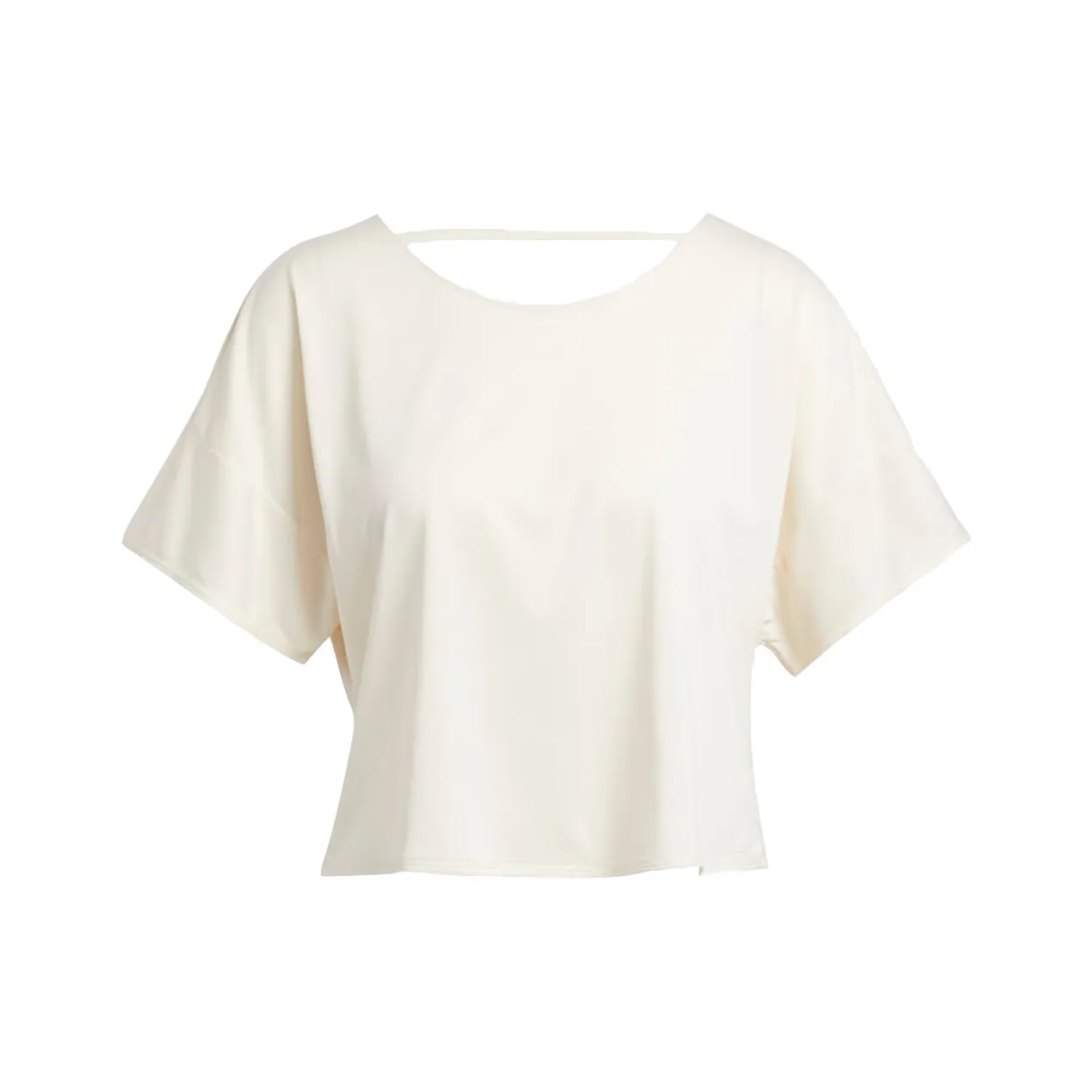 Adidas Экрю Женские Короткие Топы