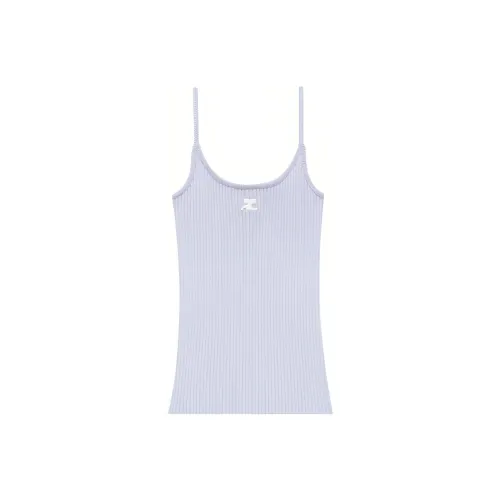 COURREGES Небесно-голубой Женские Майки