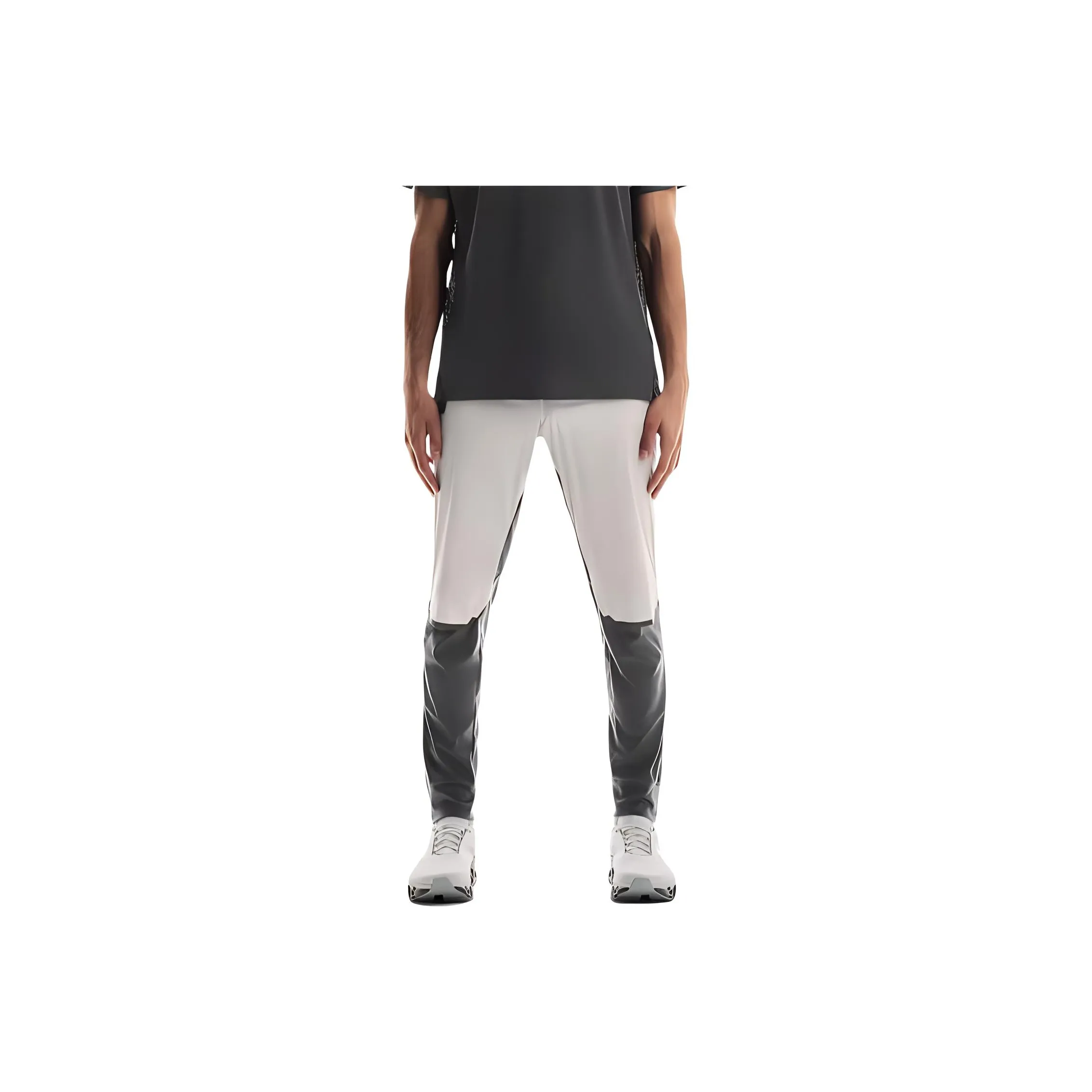 On Weather Pants Casual Pants Men's Silver/Solar Eclipse
