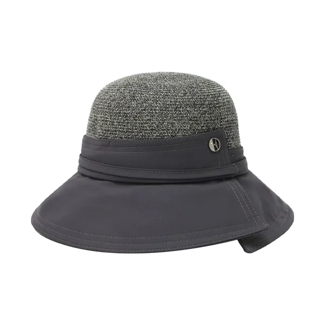 ELLE Целлюлозные материалы головные уборы с защитой от солнца женские