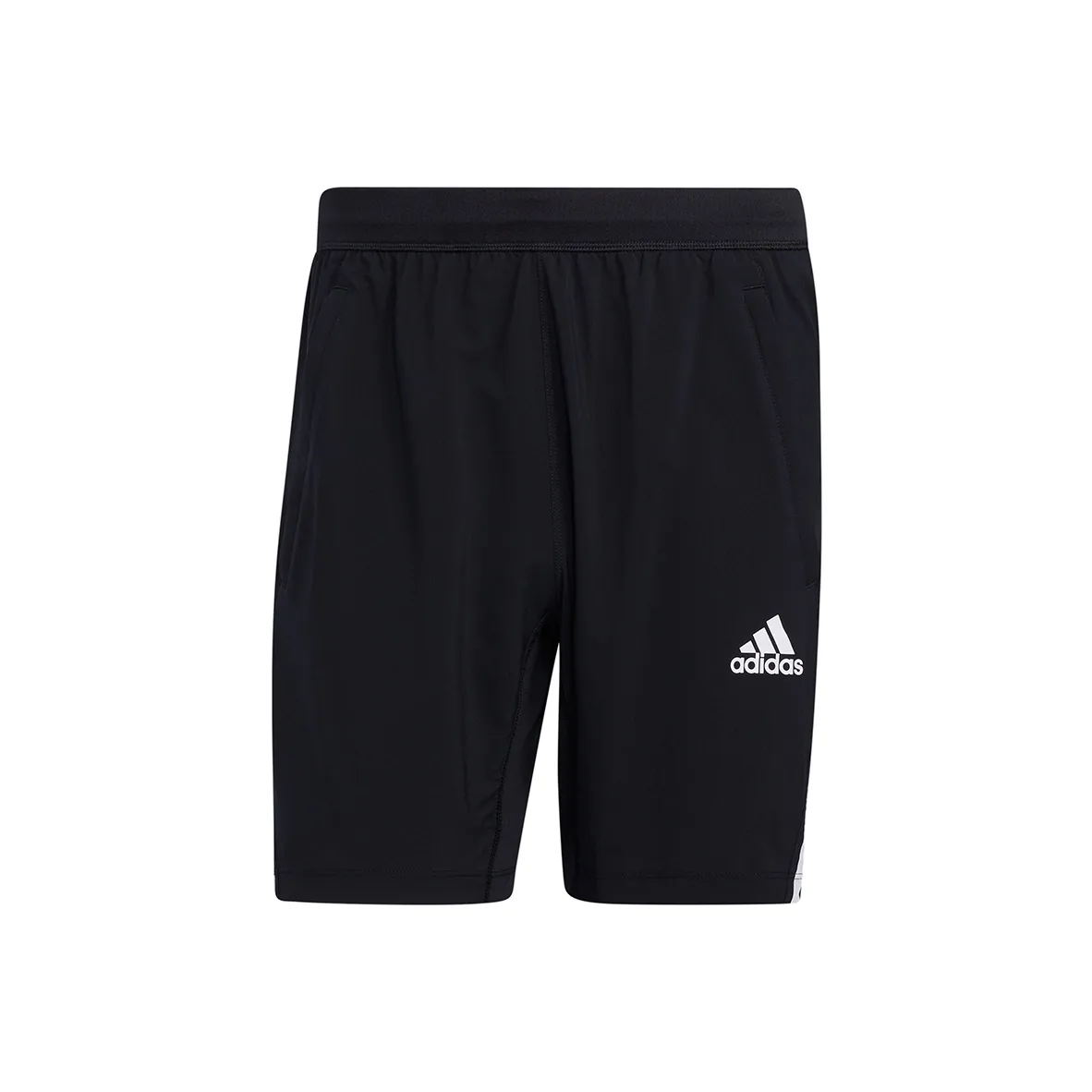 Adidas Мужские спортивные шорты черного цвета