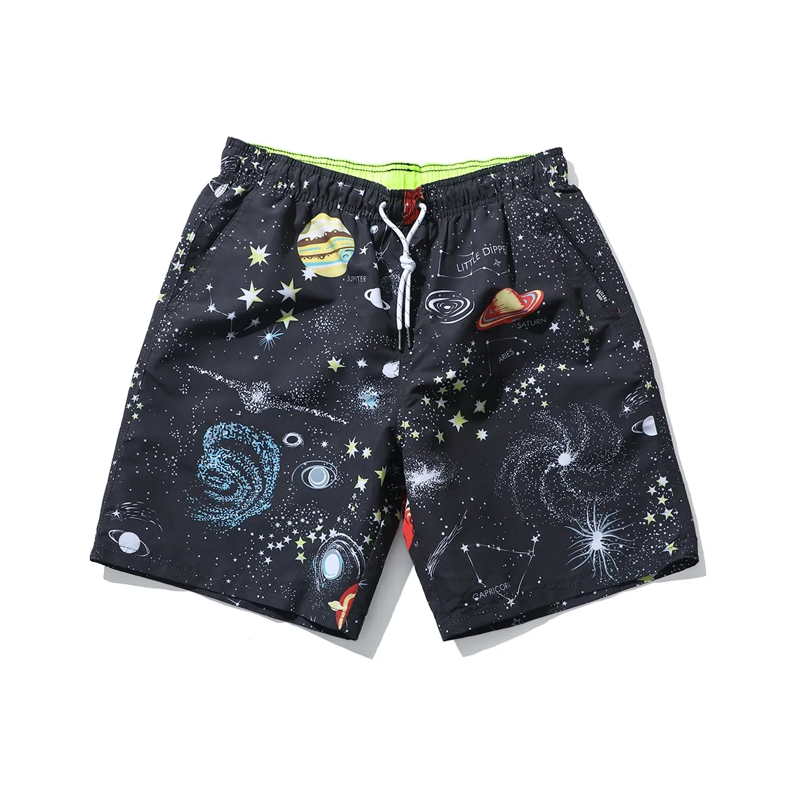 GAILANG Пляжные шорты Мужские Межзвездный черный