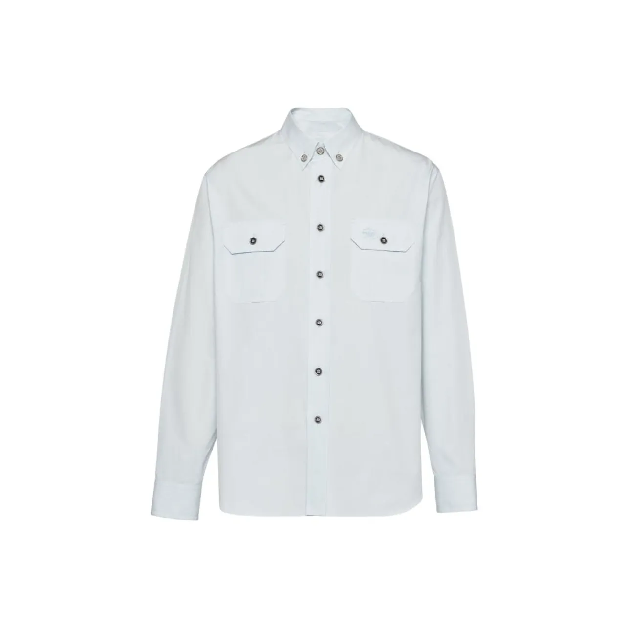 PRADA Shirts Men Light Blue