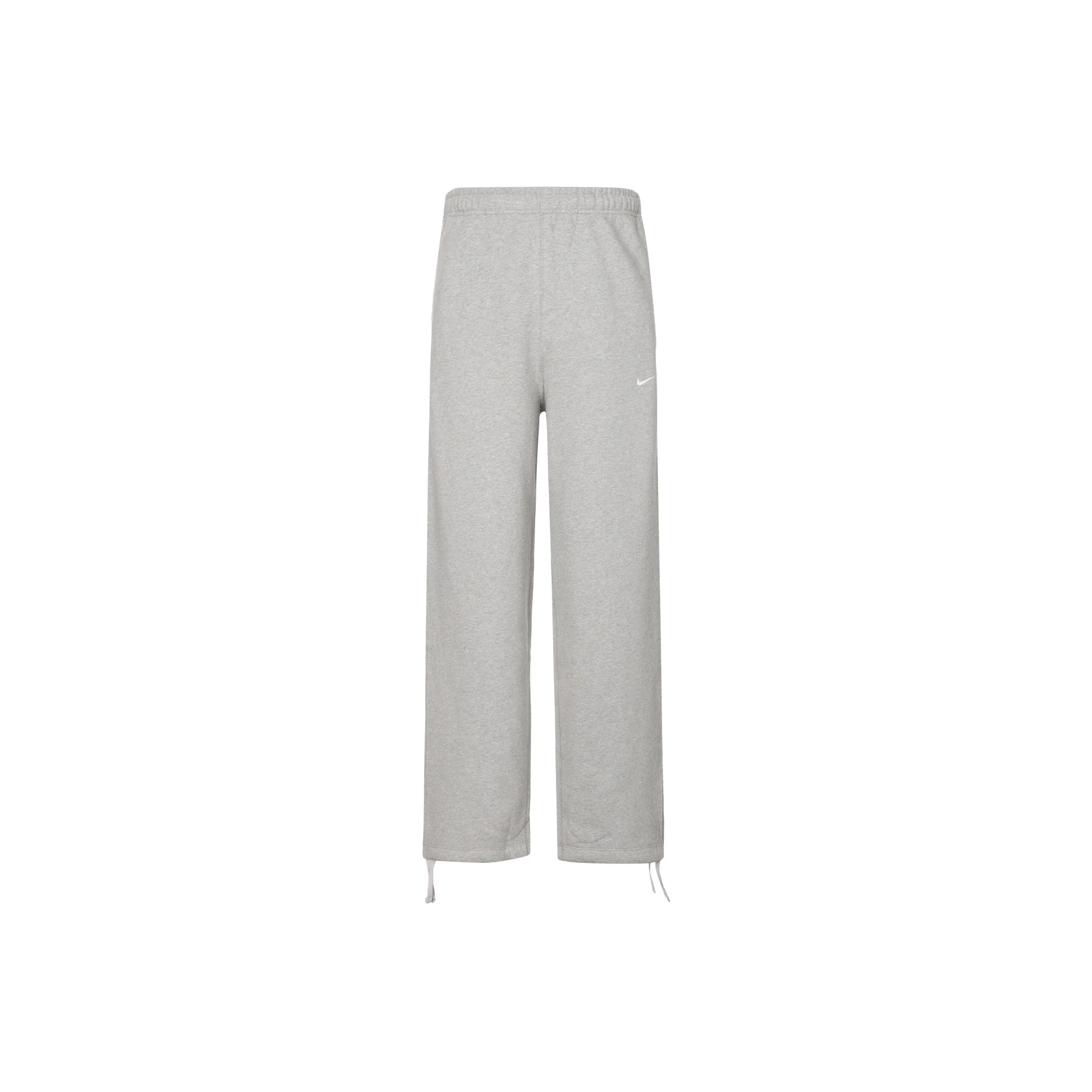 Nike Sportswear Swoosh Men's Open Hem Fleece Pants Gray