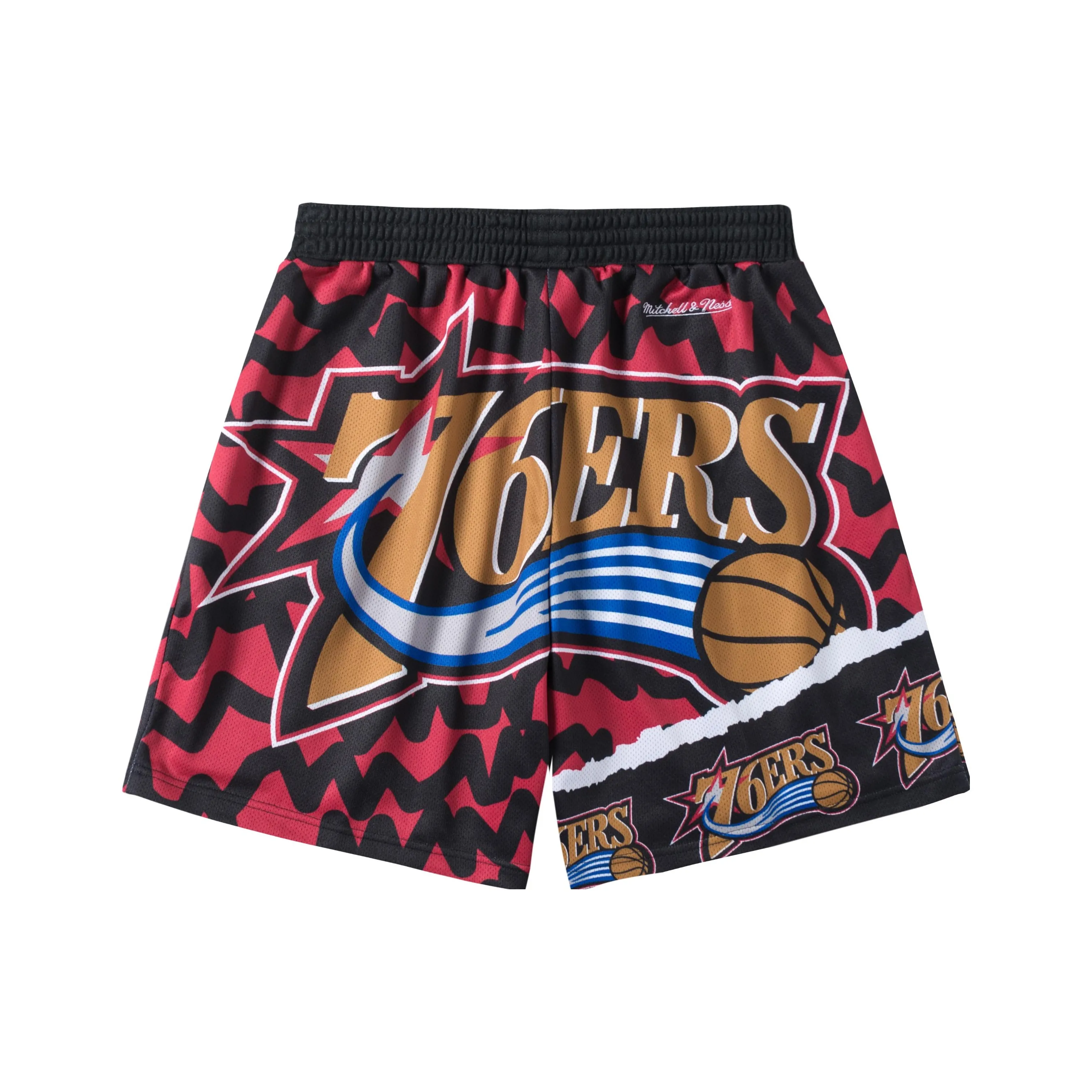 MITCHELL NESS Баскетбольные шорты Мужские Красные