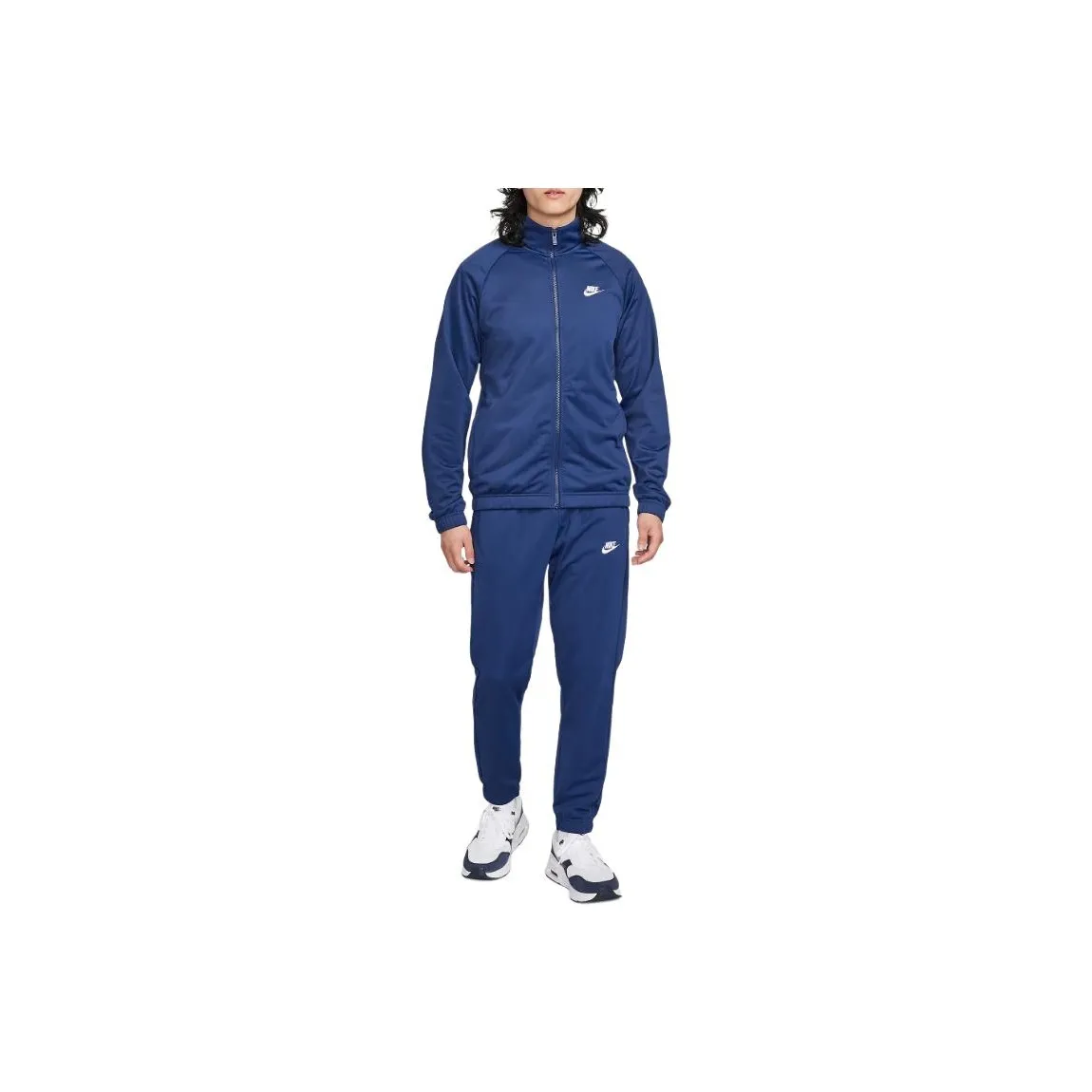 Nike Poly-Knit Tracksuit Casual Sportswear Men's Navy