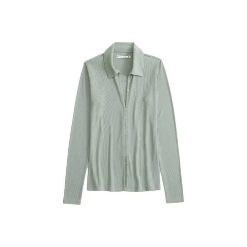 Abercrombie＆Fitch Зеленые Женские Футболки