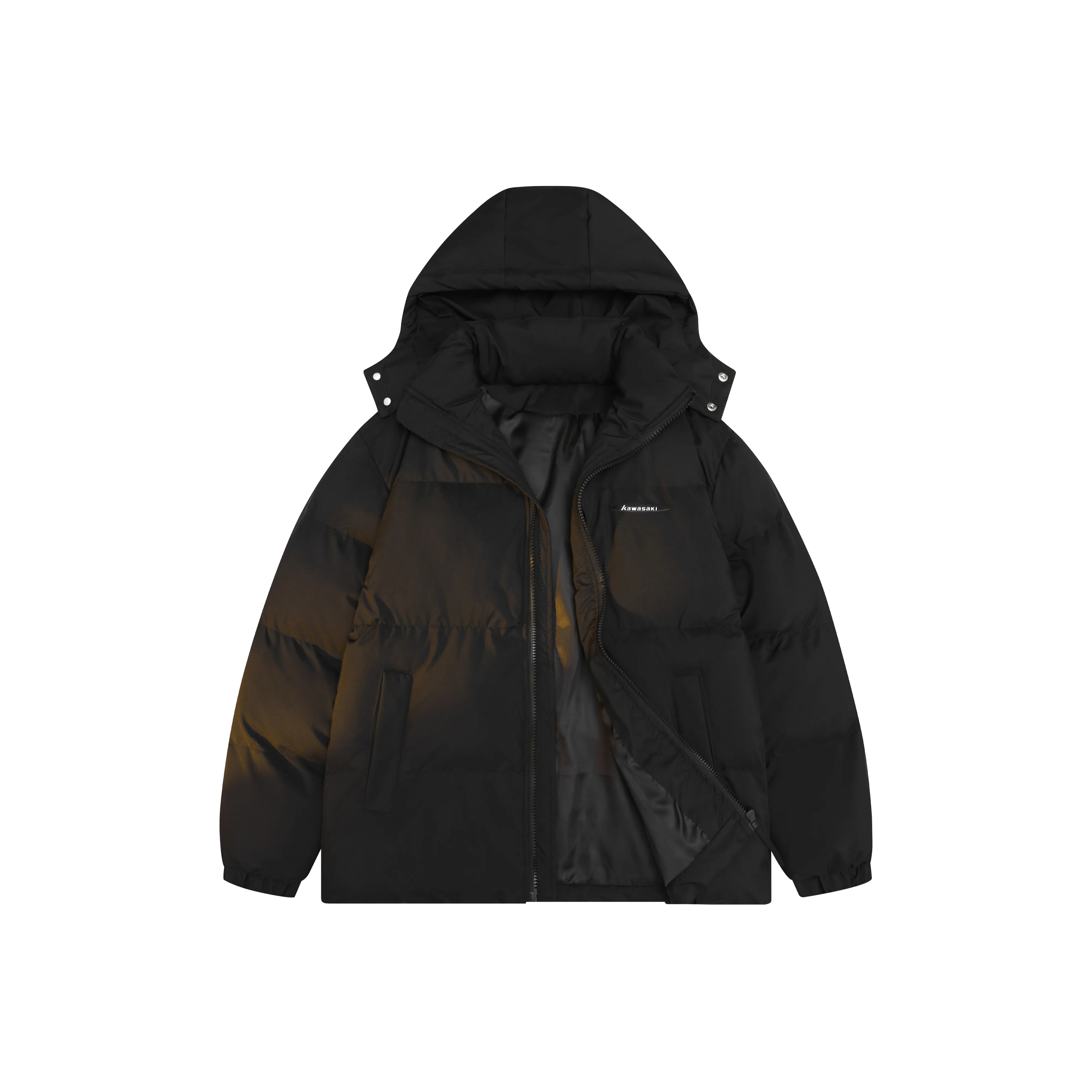 Кавасаки Унисекс Объемные Куртки (Пуфы)