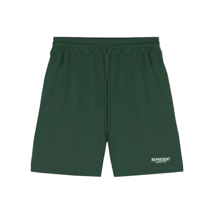 REPRESENT Sports Shorts Men Green