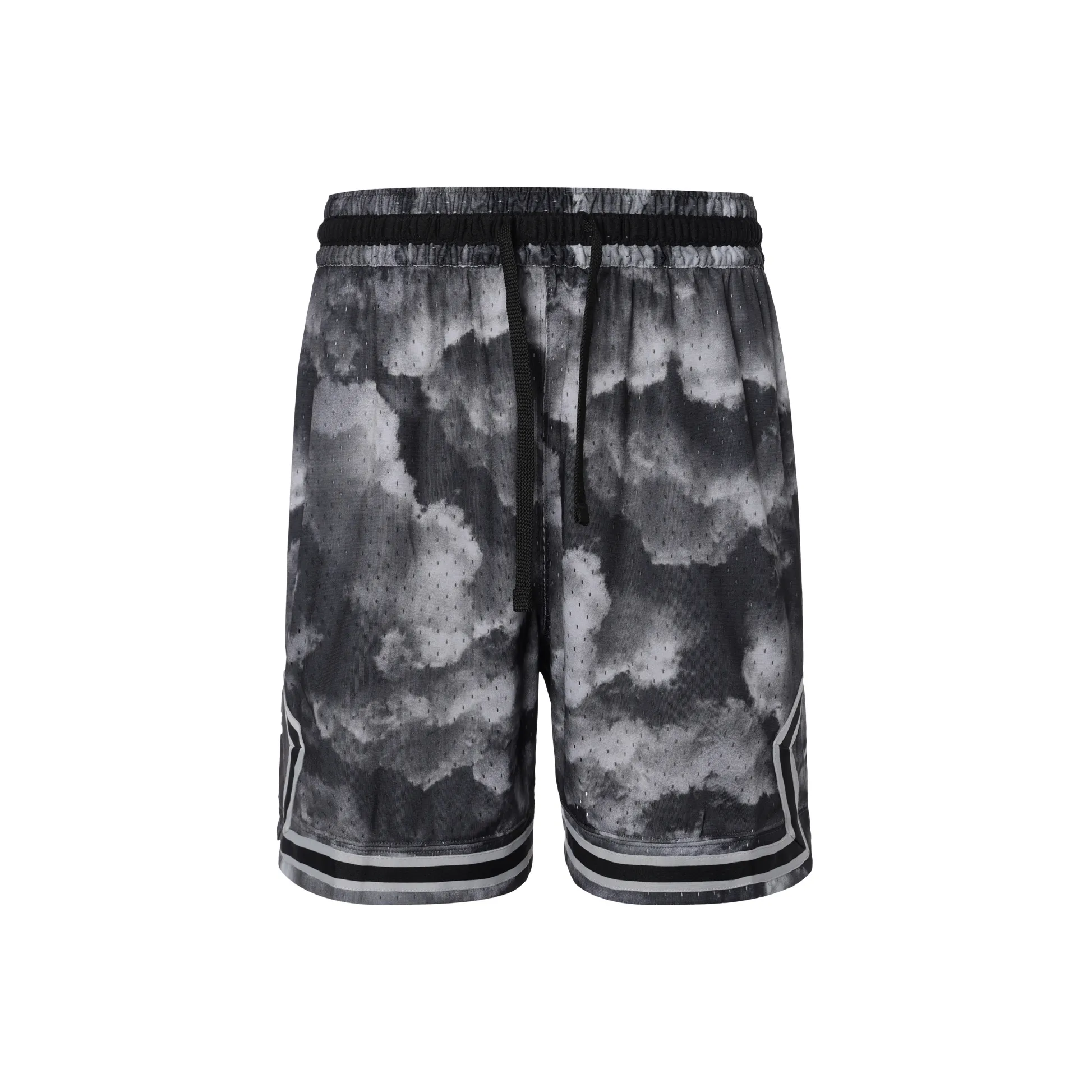 Jordan Casual Shorts Men's Black Gray Color