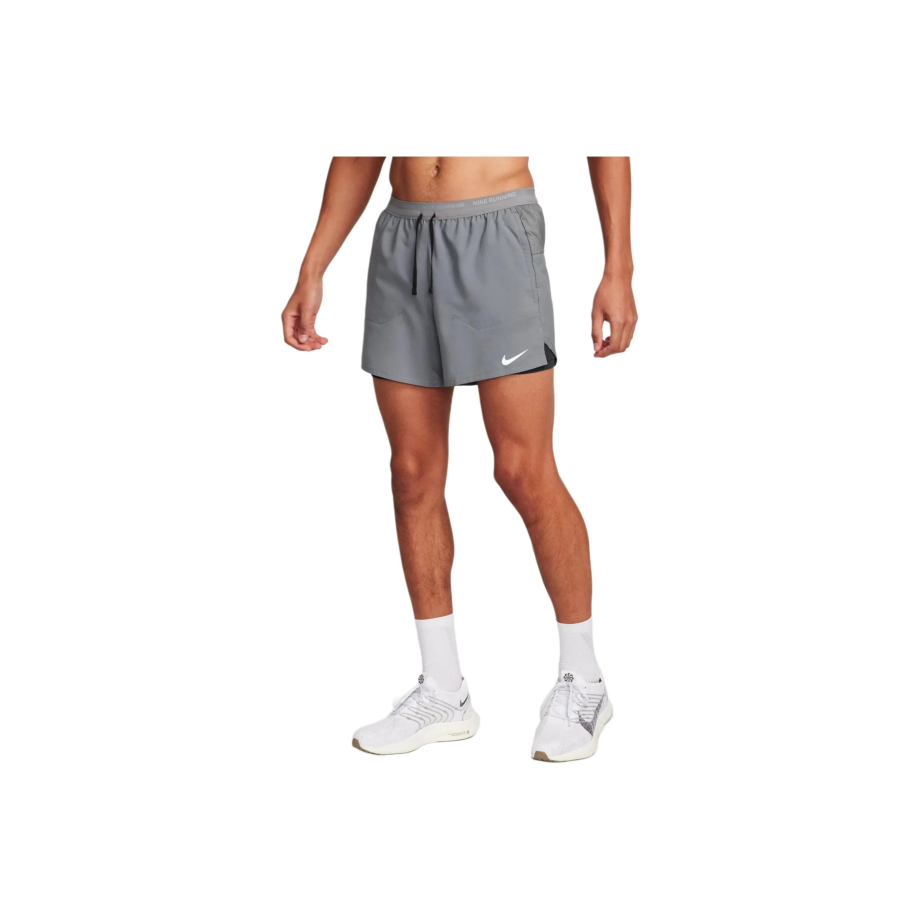Nike Stride Men
s Dri FIT 5
 2 in 1 Running Shorts