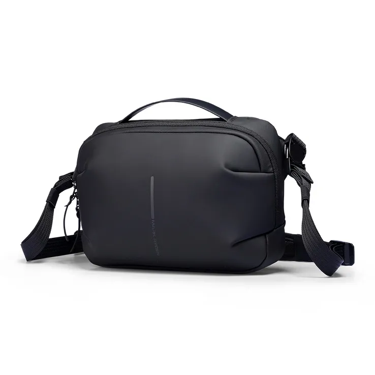 MARK RYDEN ПУ (полиуретан) Сумка через плечо Мужская элегантная черная сумка