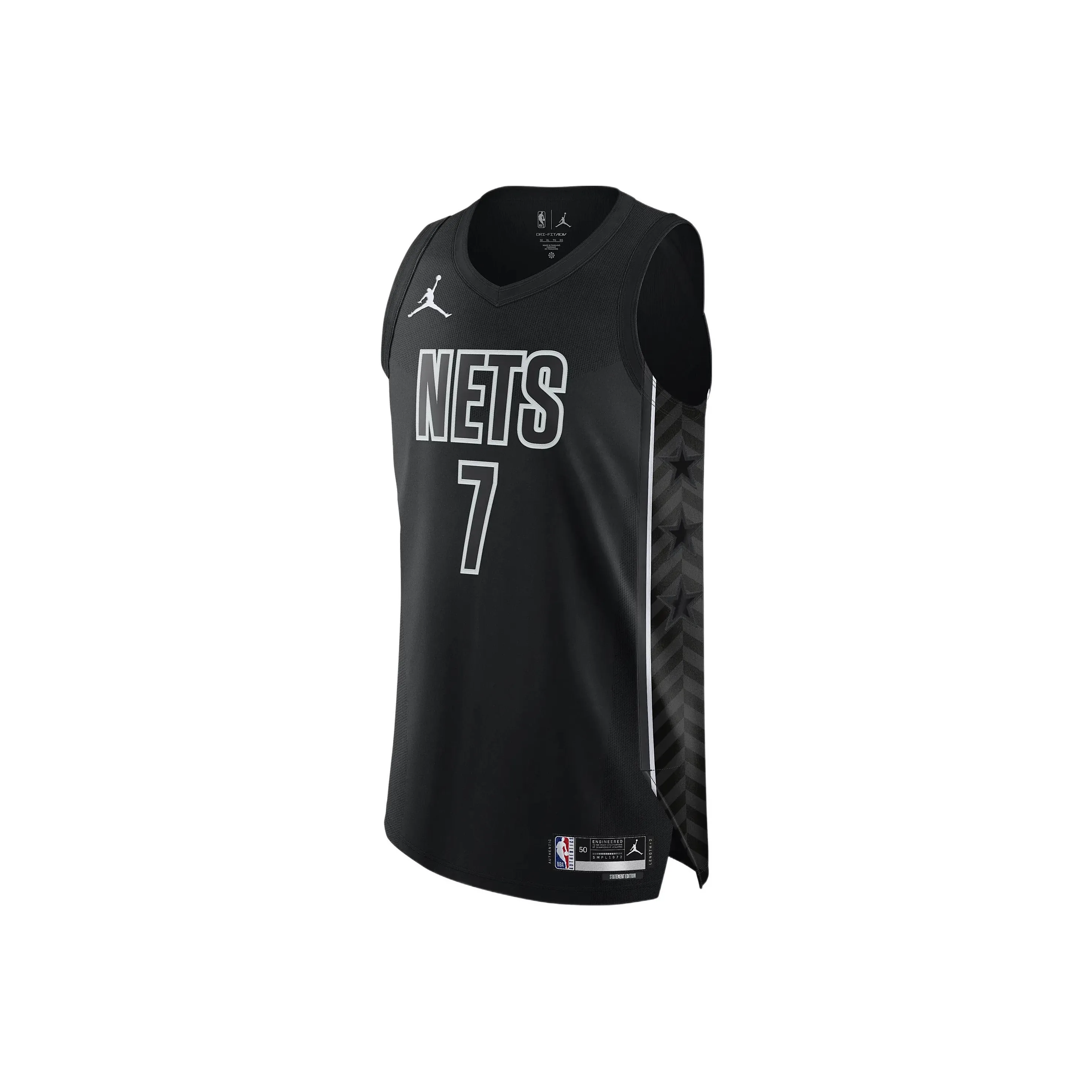 Jordan NBA Brooklyn Basketball Jersey Men's Black