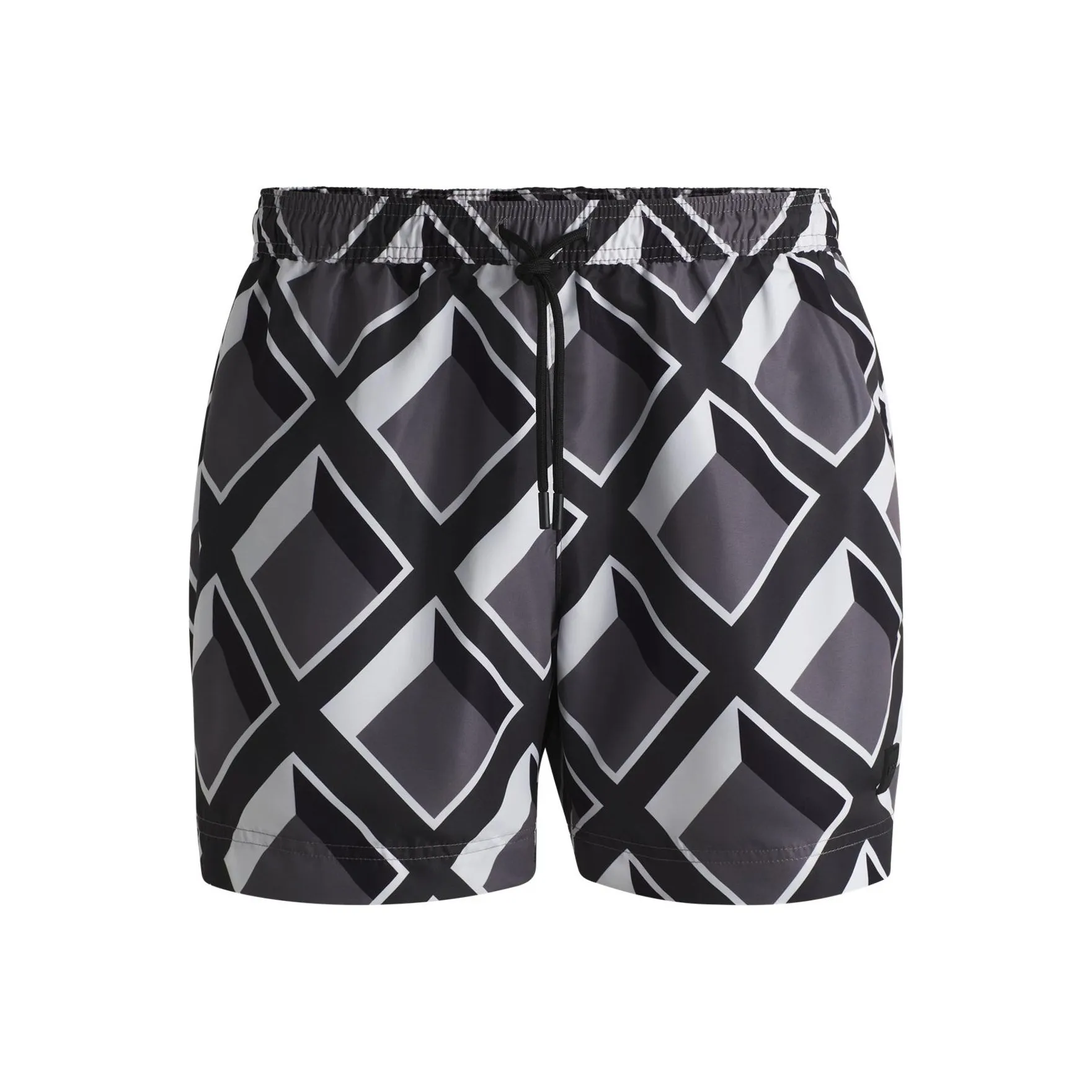 Hugo Boss SS25 Пляжные шорты Мужские Темно-серый