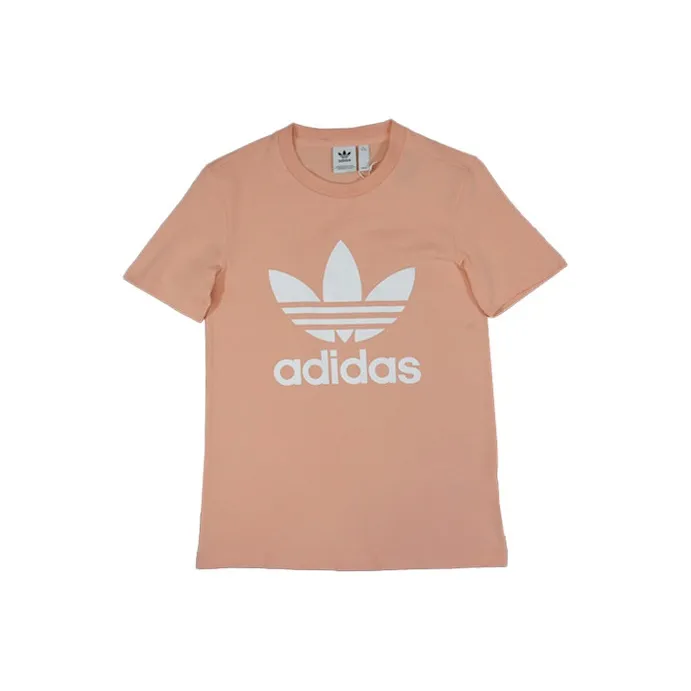 Adidas Originals Set in Sleeve T Shirt Women's Pink