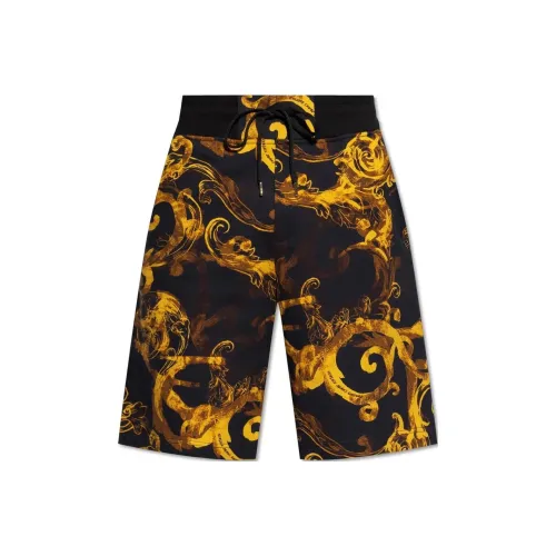VERSACE JEANS Золотой Мужские Повседневные Шорты