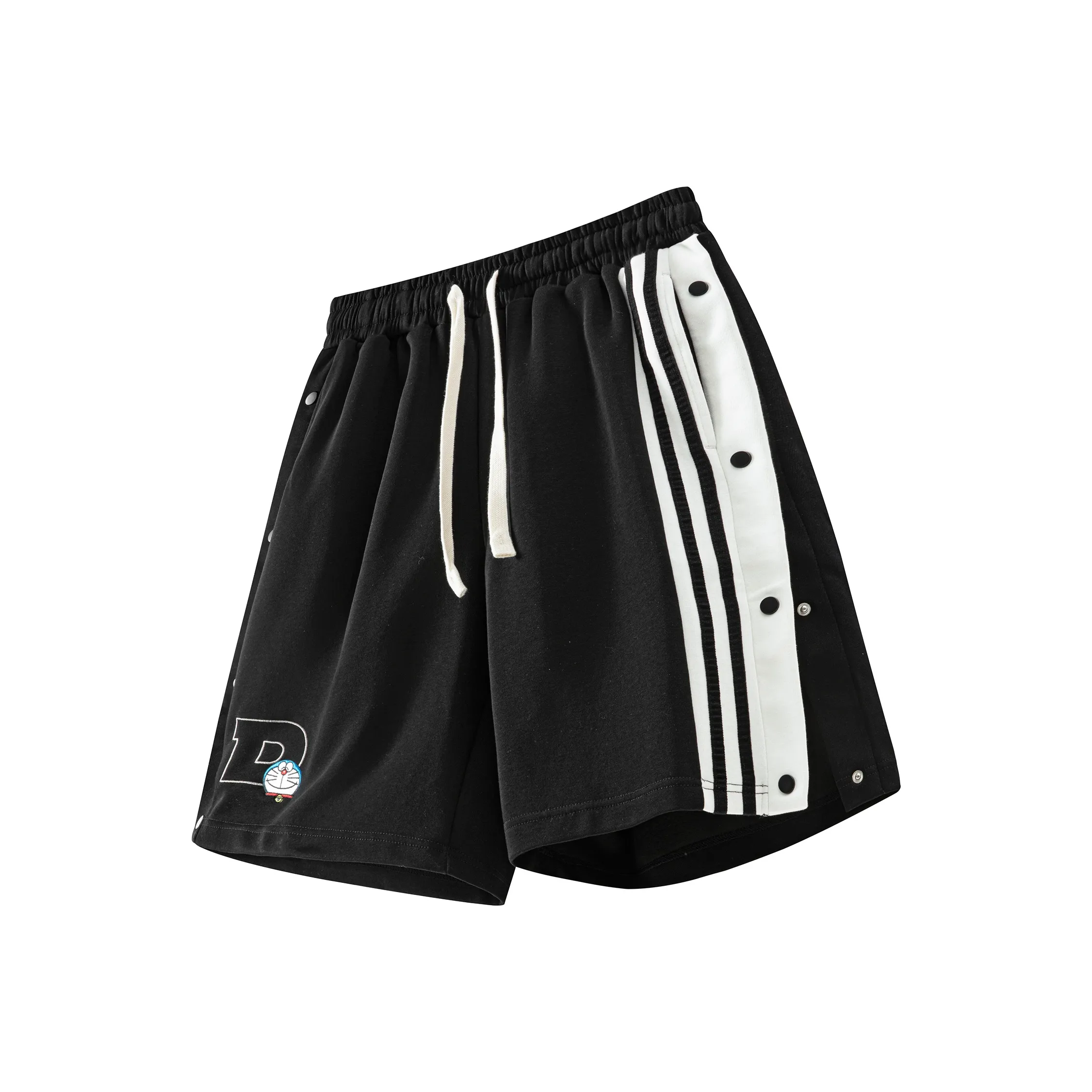 DoraemonA Повседневные шорты Унисекс Черный