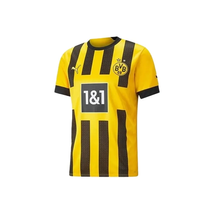 PUMA Футбол Джерси 22 23 Сезон Borussia Dortmund Фанатская версия Мужской Желтый