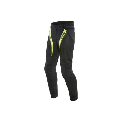 DAINESE Черно-желтые Мужские Велосипедные Брюки