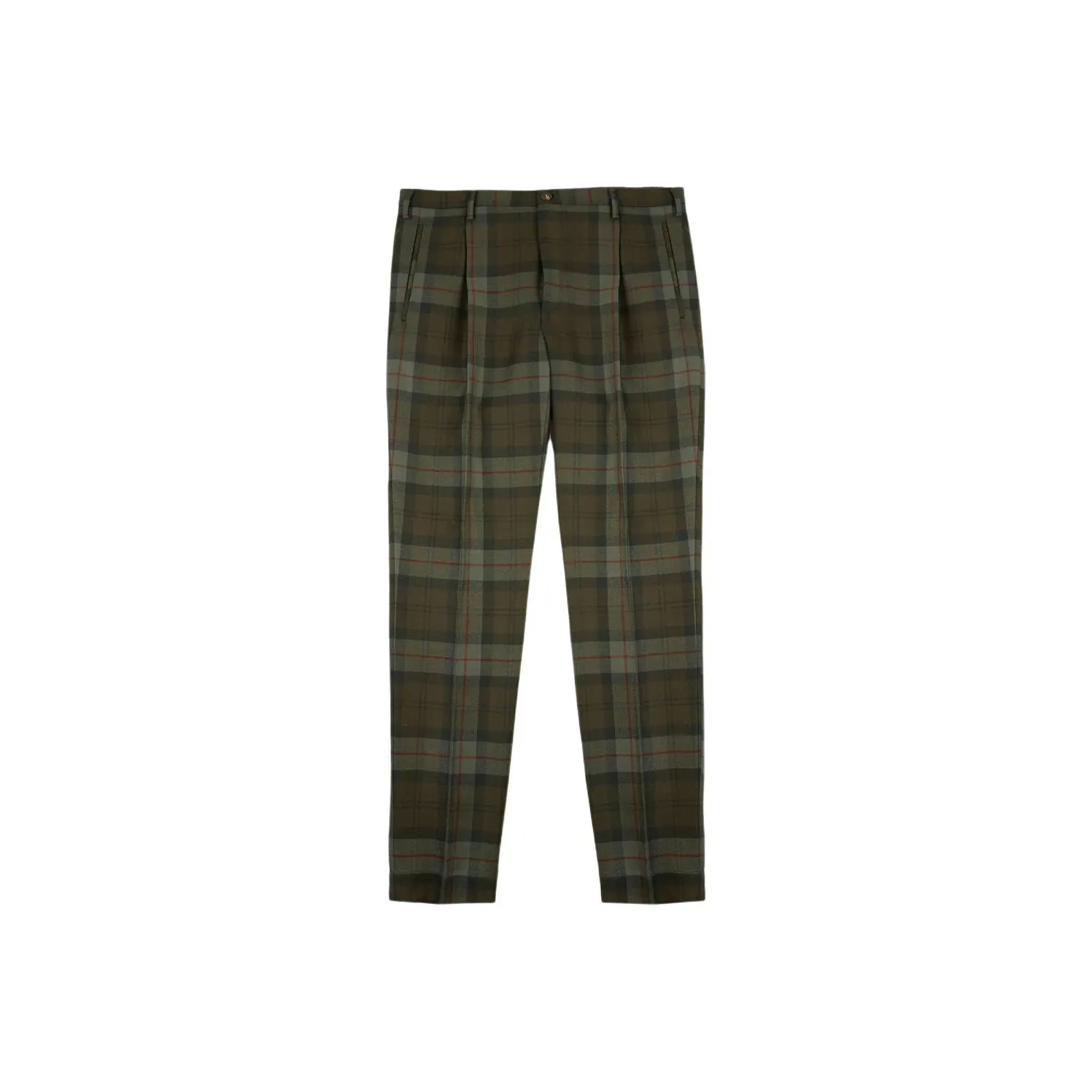INCOTEX Checkered Trousers