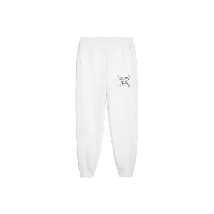 PUMA x ONE PIECE T7 Повседневные брюки Унисекс Белый