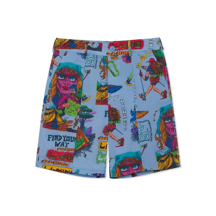 LiNing x Chinatown Market Sports Life Collection Casual Shorts Men's Blue