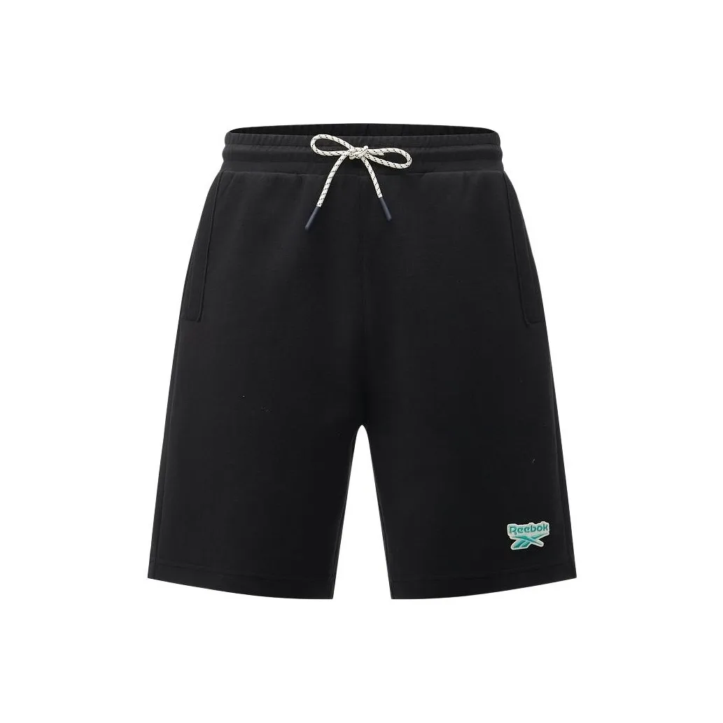 Reebok совместные повседневные шорты унисекс черные