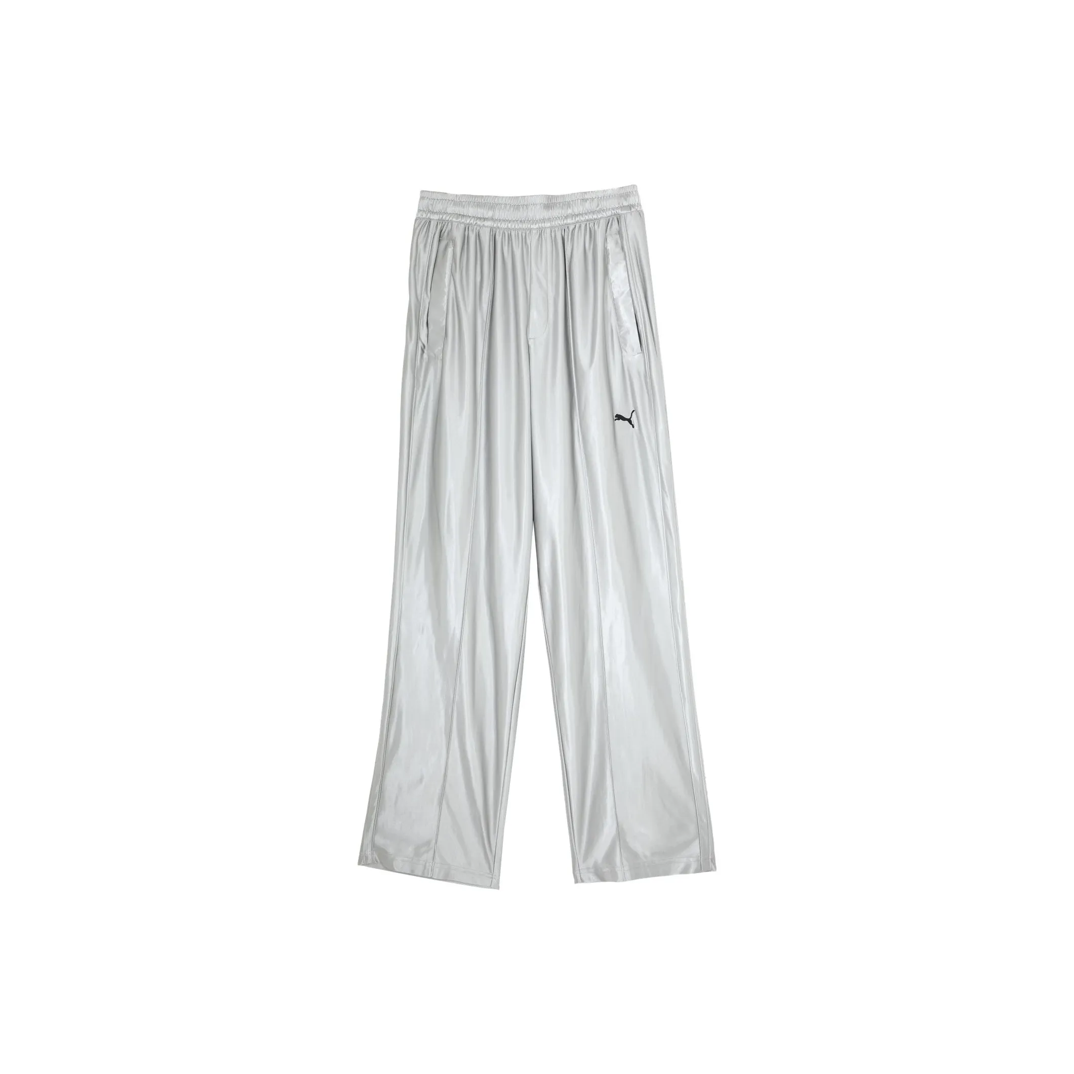 PUMA Pd Rct T7 OVERSIZED METALLIC TRACK PANTS Casual Pants Unisex Light Gray