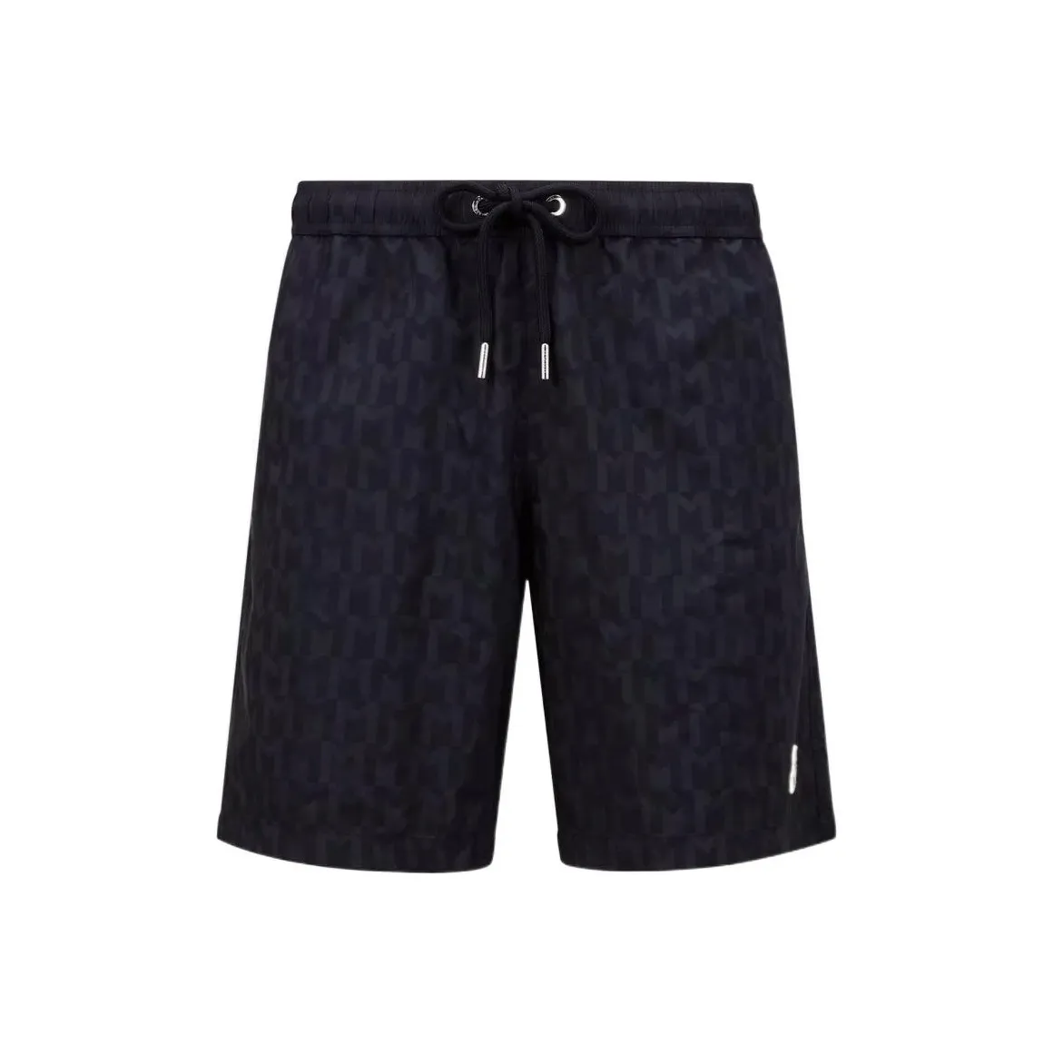 Moncler Monogram print Drawstring Swim Shorts