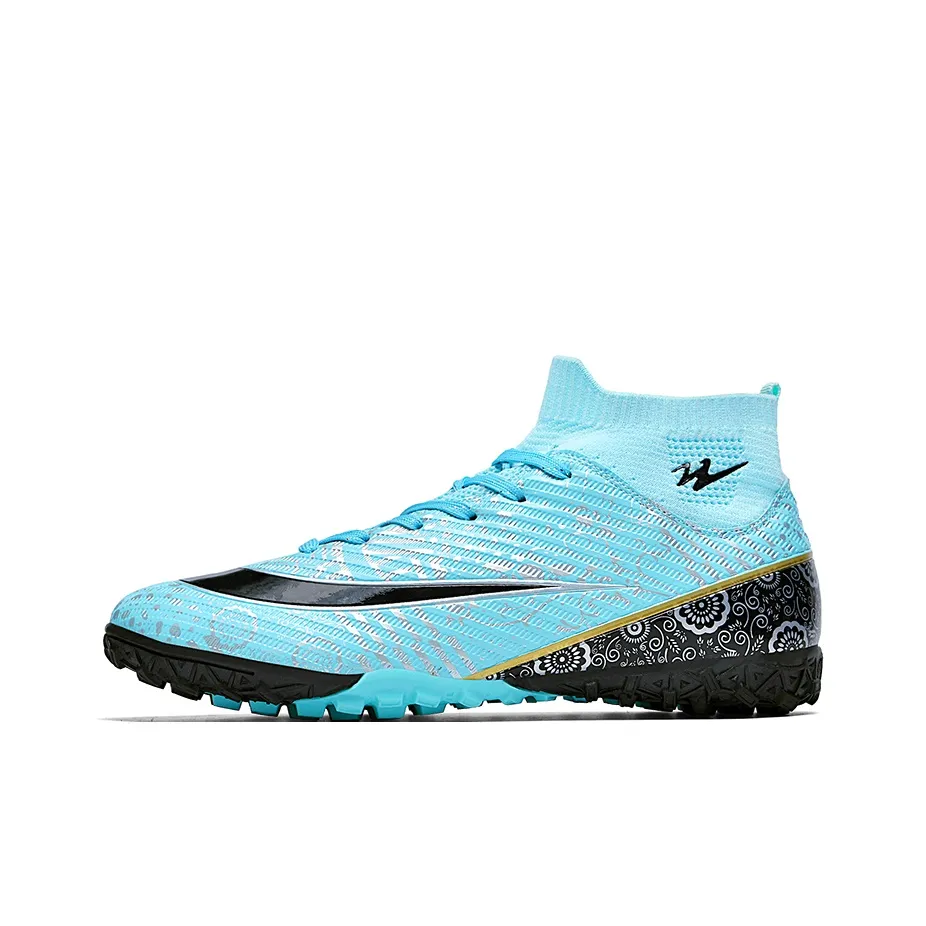 Binary TF Шипы Амортизация Легкие Футбольные бутсы Унисекс Аква