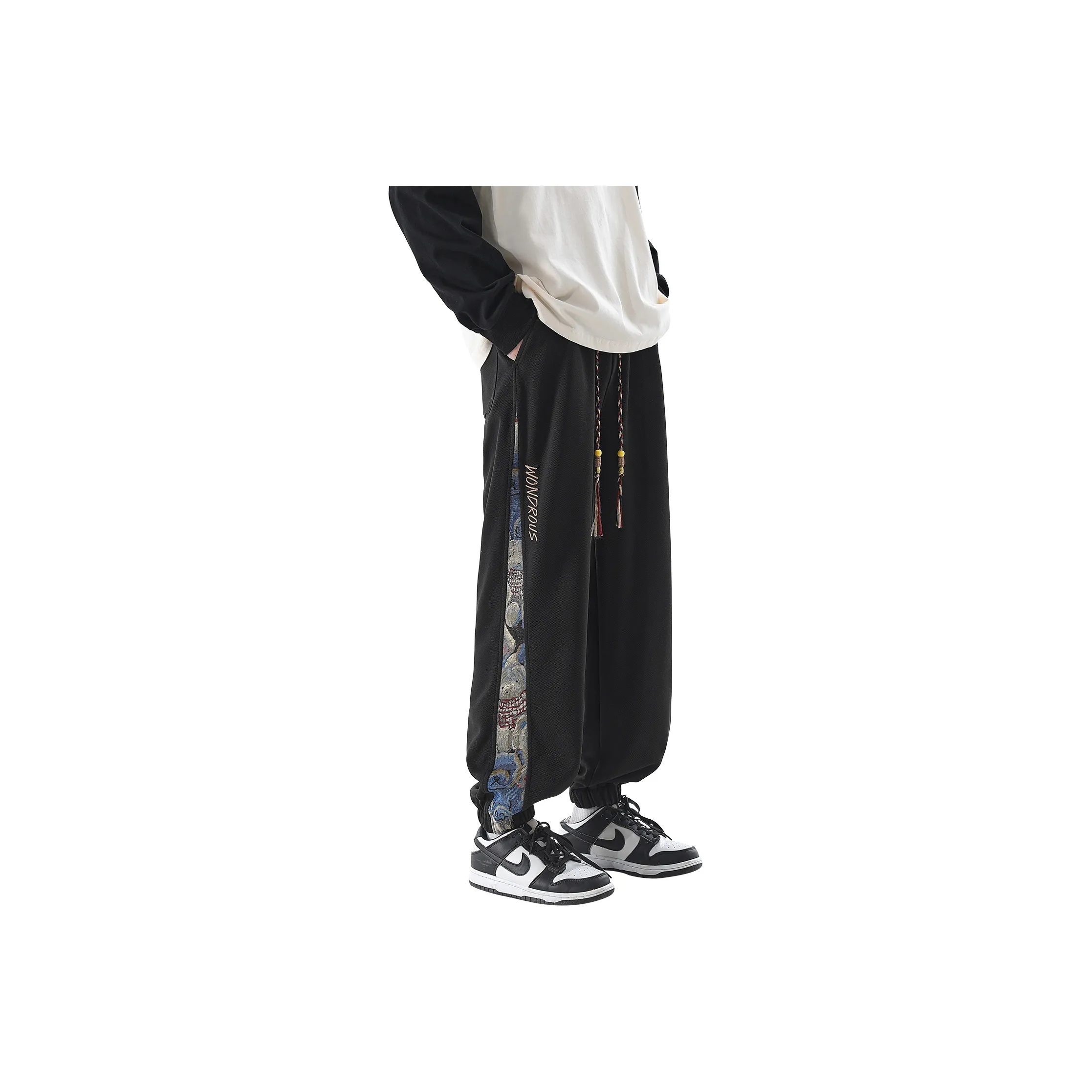DJ.SPIRJohn Richmond Junior track pants with embellished side stripe