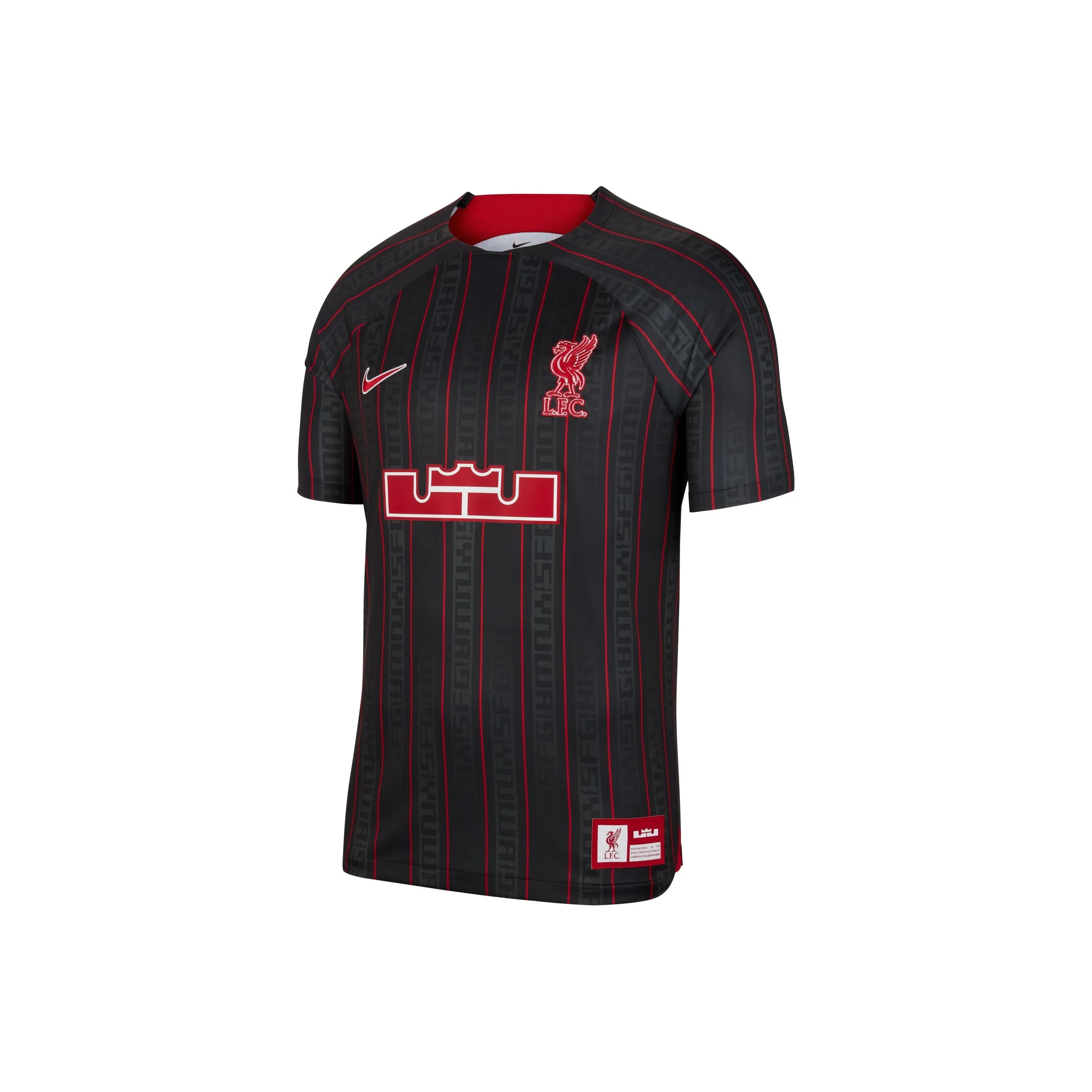 Nike Dri Fit Черный Мужской Футбольные Джерси