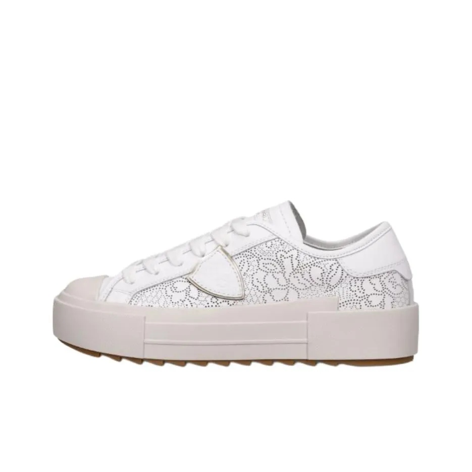 PHILIPPE MODEL Paris Haute Tennis Lightweight Low Top Casual Shoes Women's White