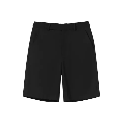 MANUFACTURE Черные Мужские Повседневные Шорты
