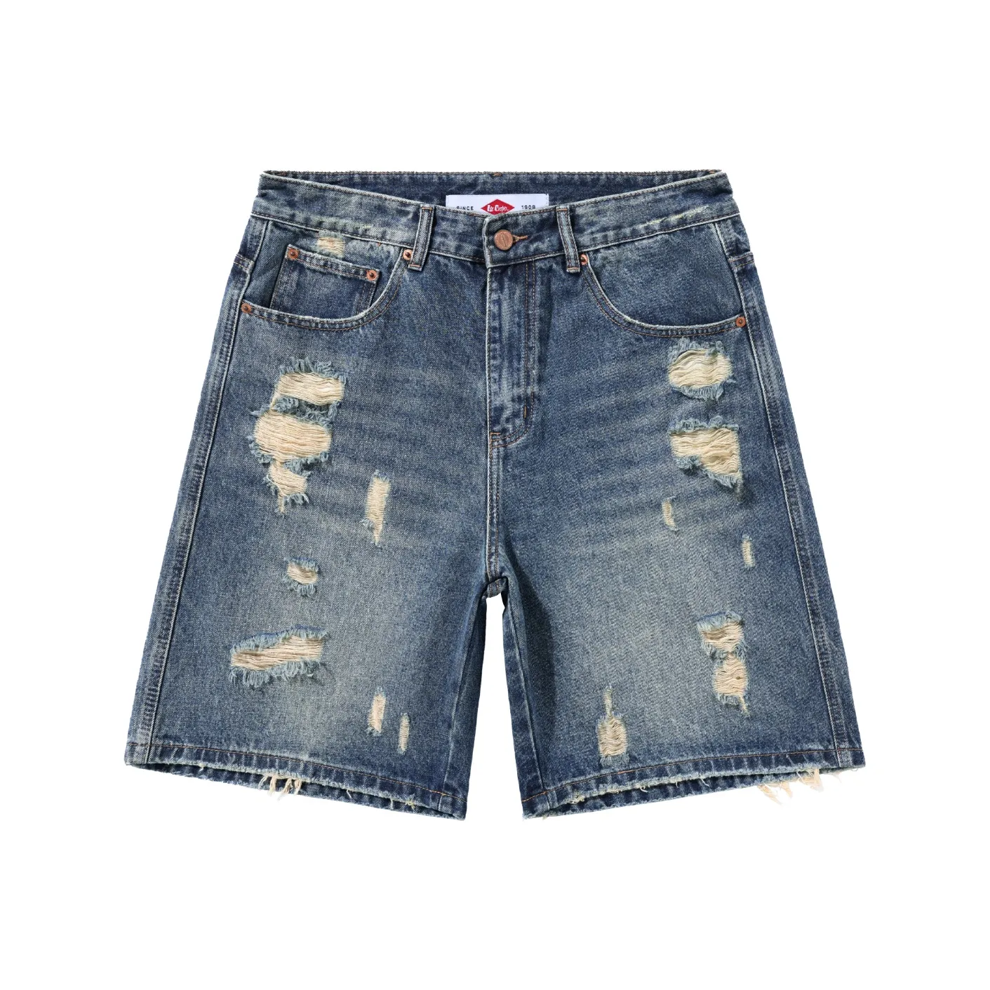 Lee Cooper Джинсовые шорты Мужские Синие