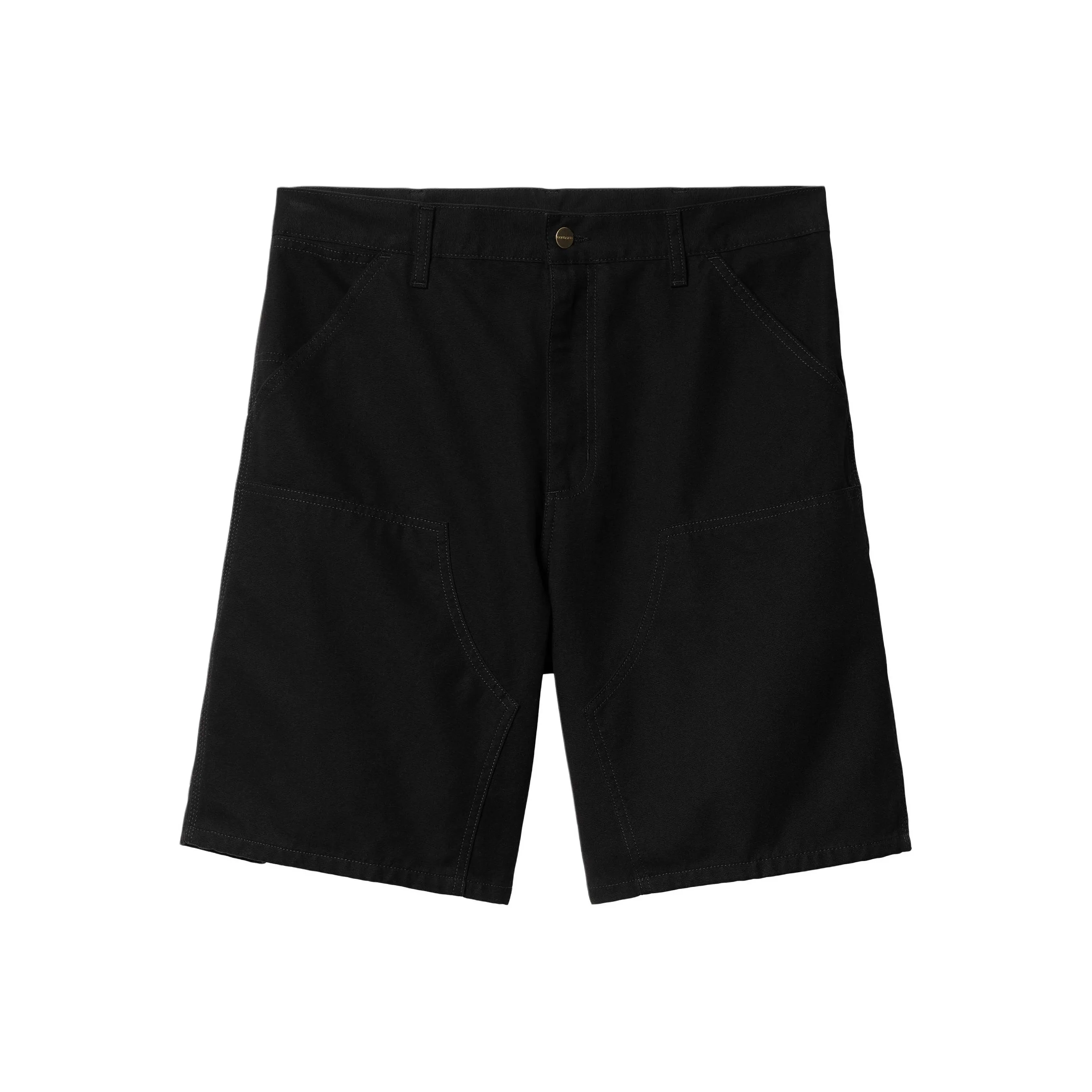 Carhartt WIP SS24 Double Knee Short Casual Shorts Men's Black