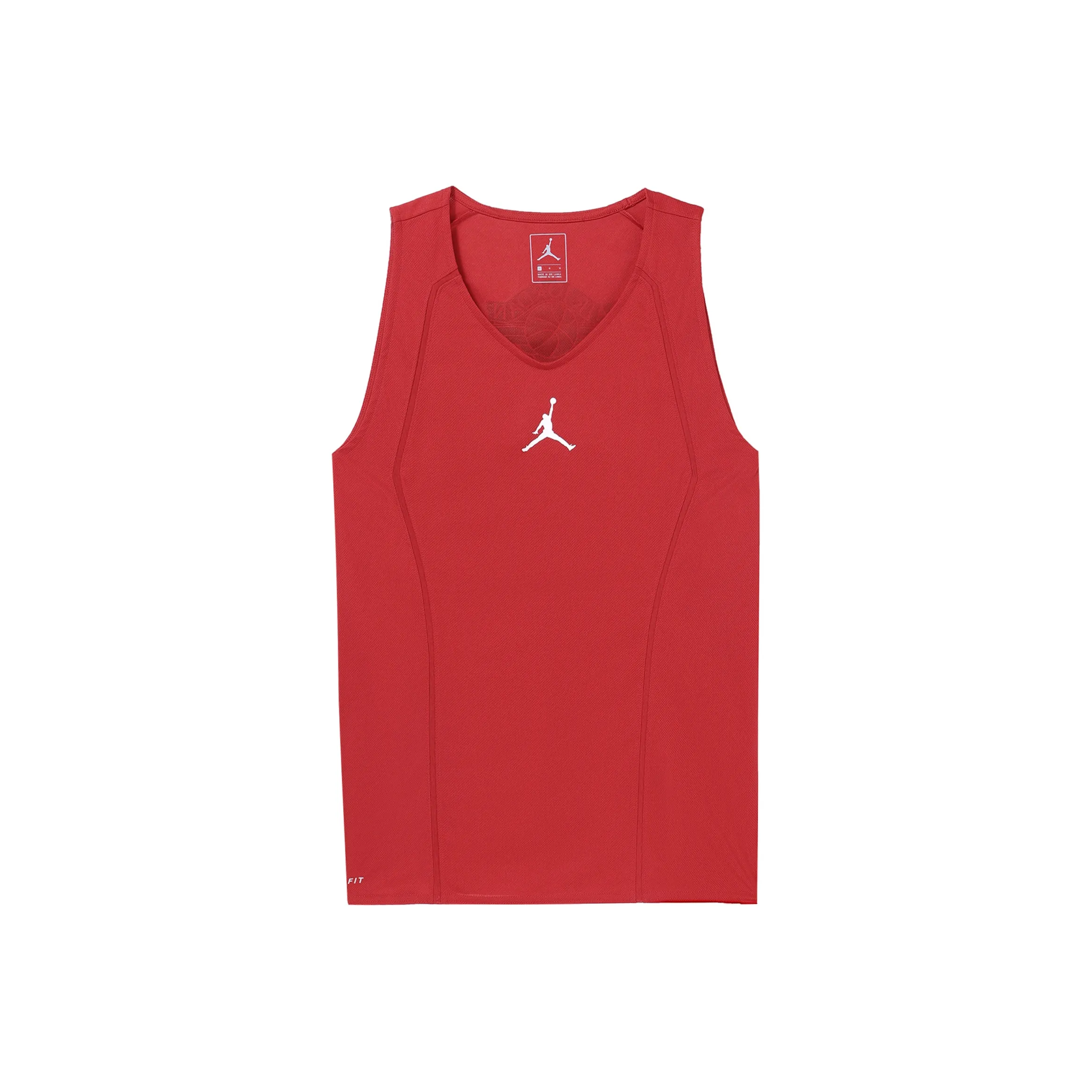 Джордан Ele Camo Красный Мужская баскетбольная футболка