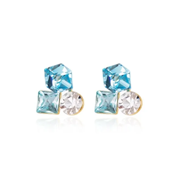 SHEEHHYY Сплав Серьги-гвоздики Женские