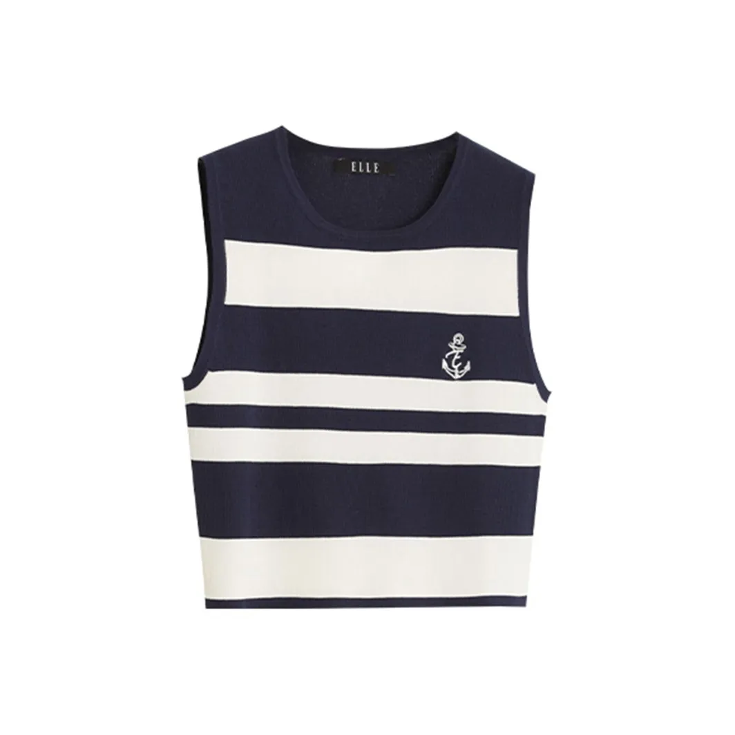 ELLE Майка Женская Темно-Синяя
