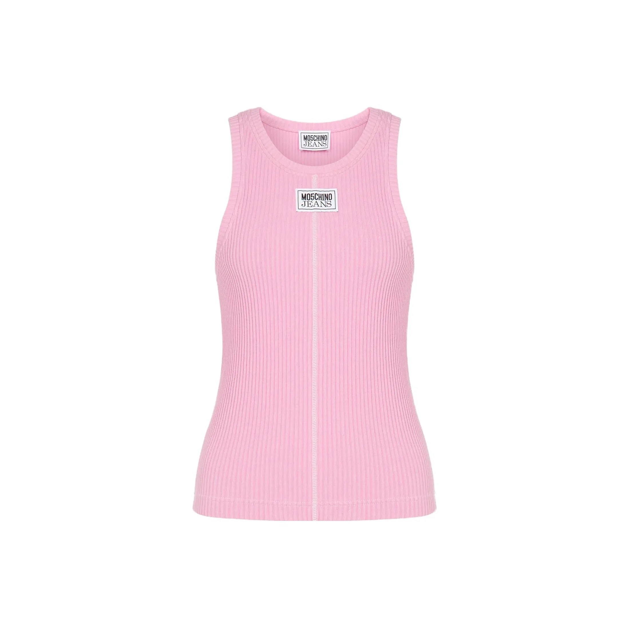 MOSCHINO Розовые Женские Майки