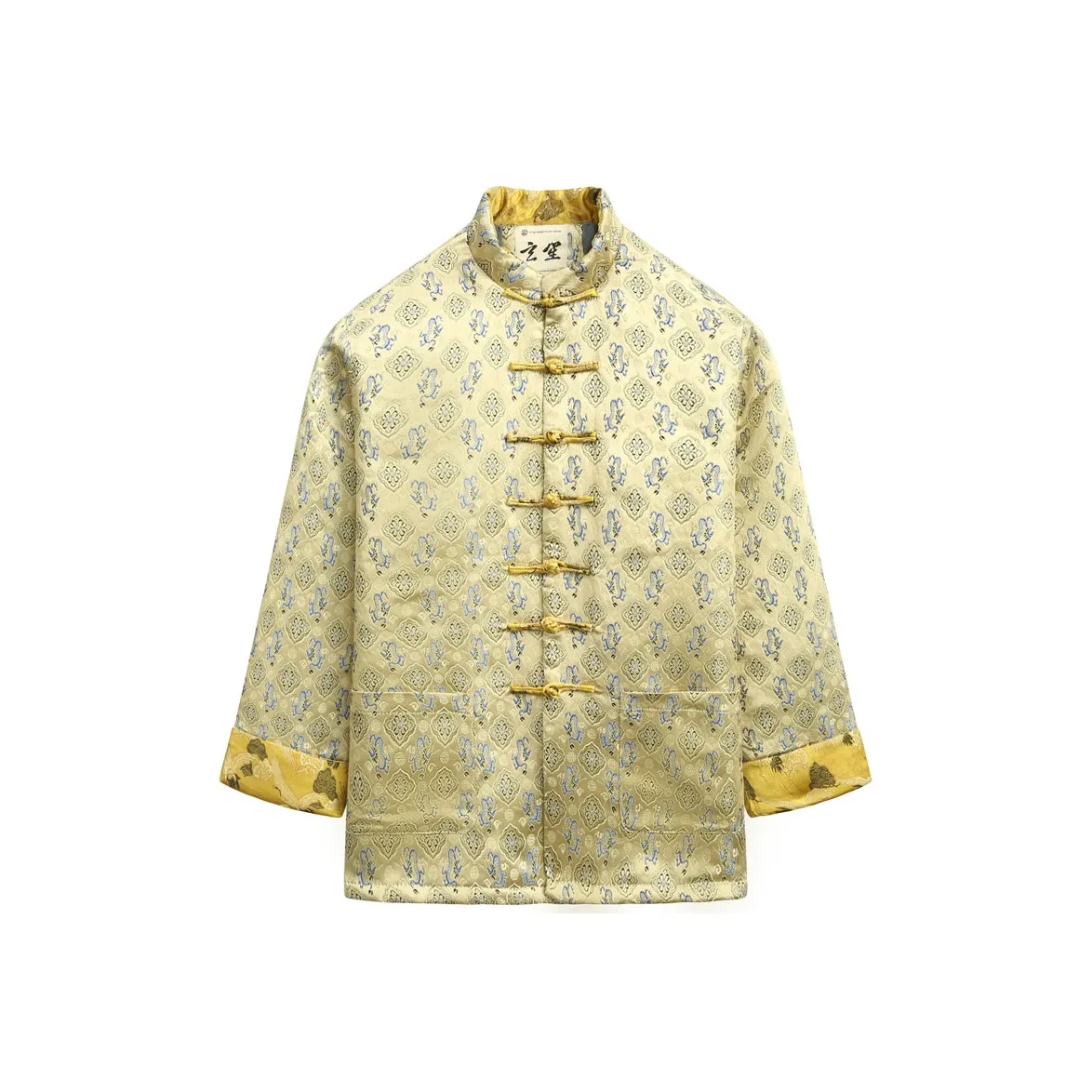 XUANSHENG Хлопковый пуховик Мужской Желтый