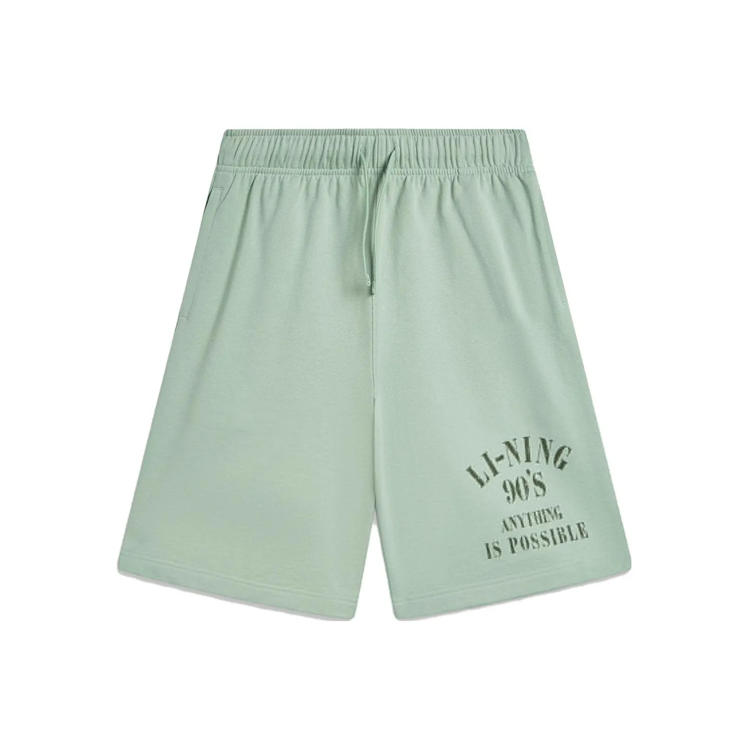LiNing Weekend Youth Casual Shorts Men's Jade Smoke Green